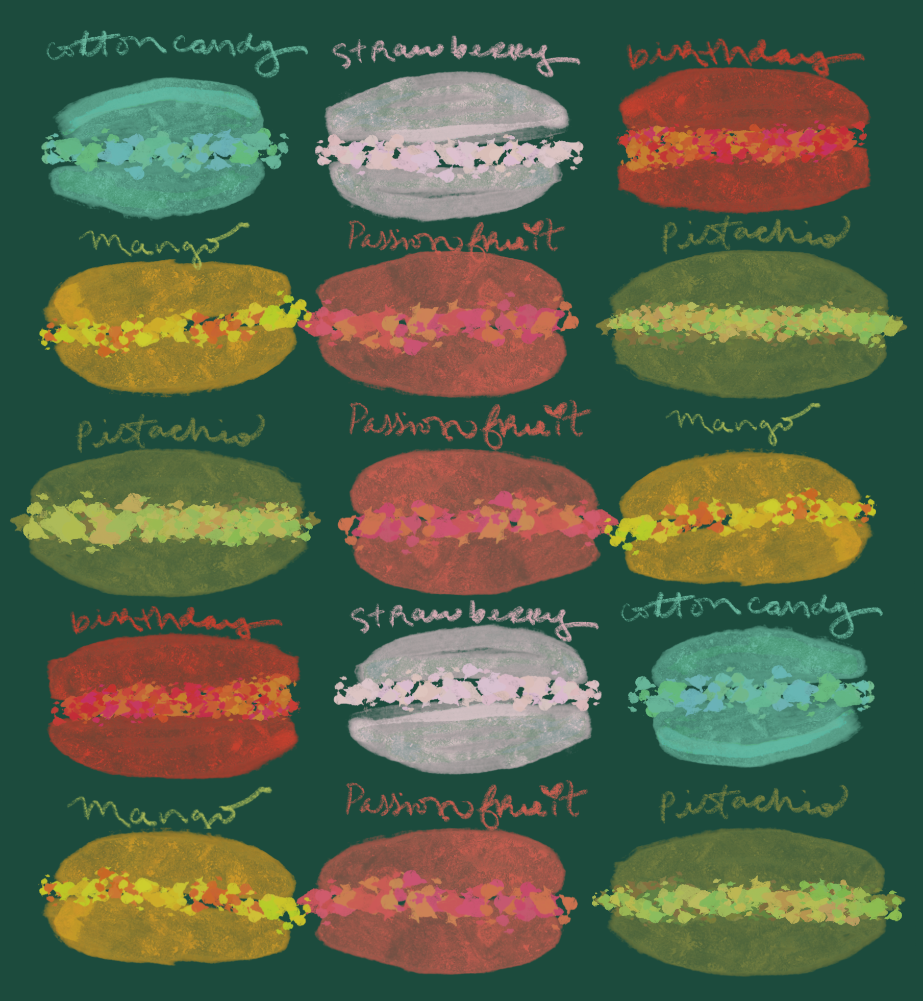 Macarons All Night Long (JA97)