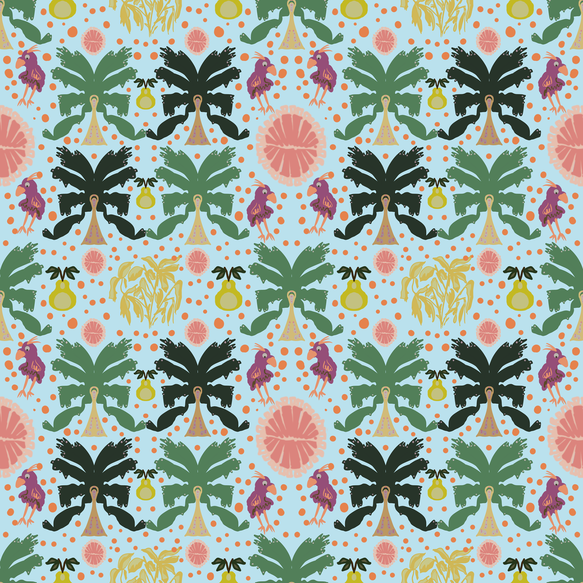 Parrot Dreams, Sky (JA283)