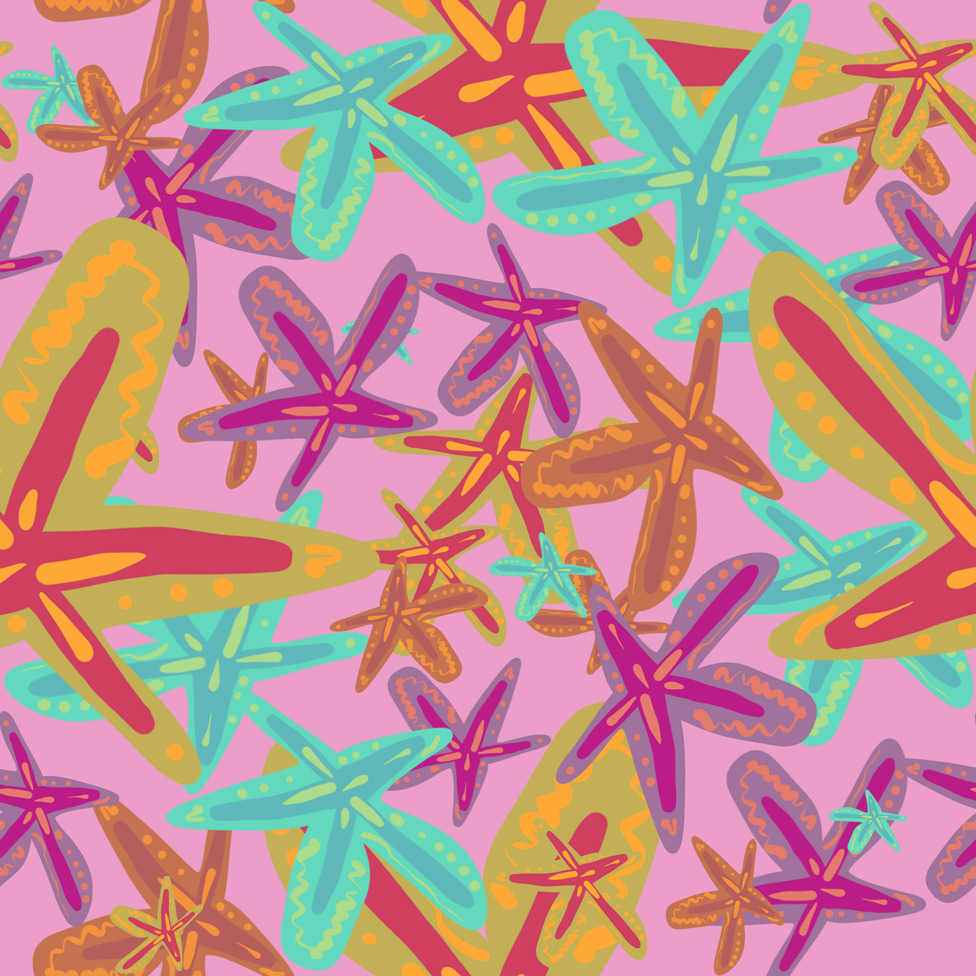 Starfish Serenade, Pink (JA253)