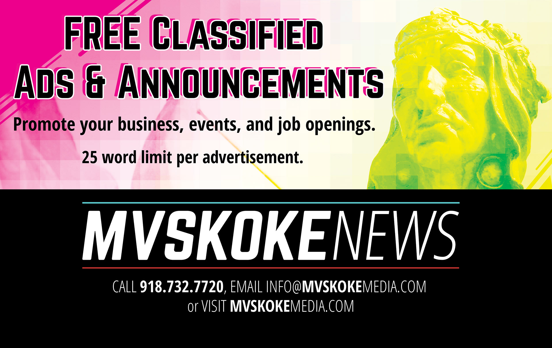 Mvskoke News Ad
