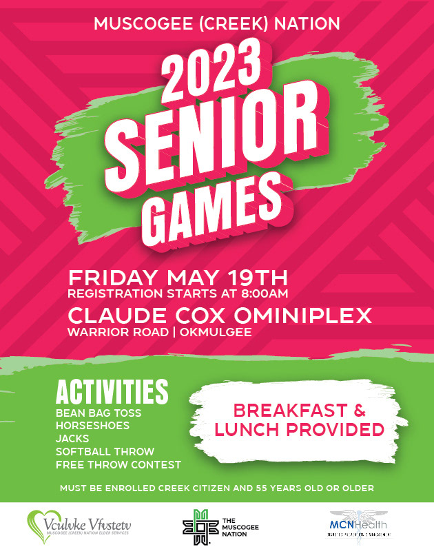2023 Senior Games Flyer