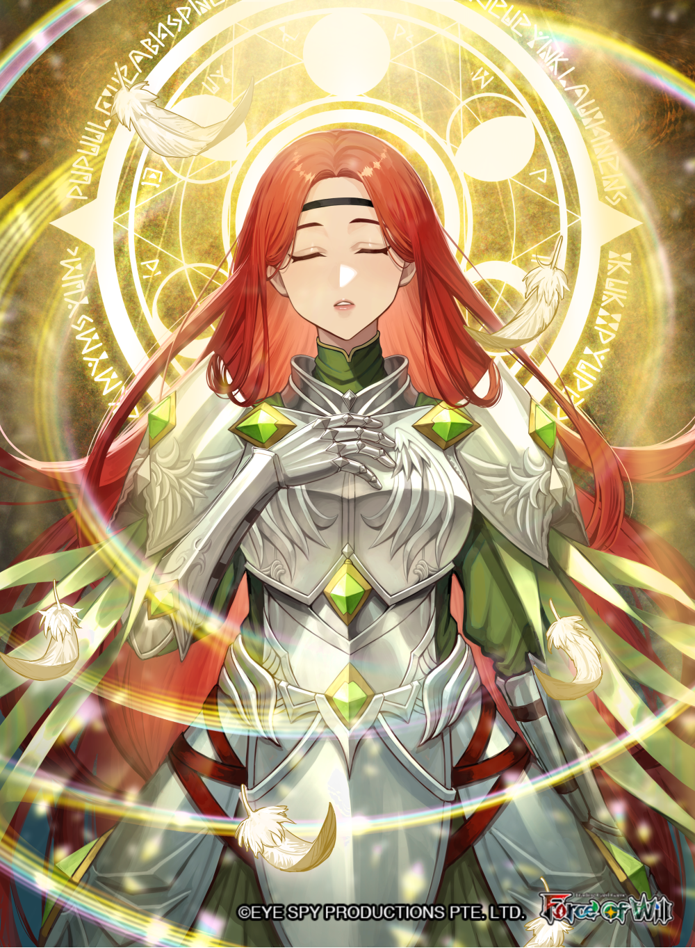 Omen of the Dragonslayer / Force of Will  - Evil Cluster 3rd Booster Pack "Attack on Velmardia"