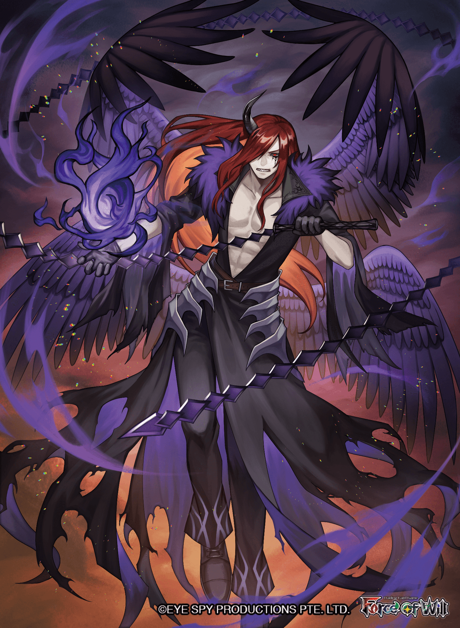 Fallen Angel of Dusk / Force of Will - ALICE Saga Cluster The Seventh