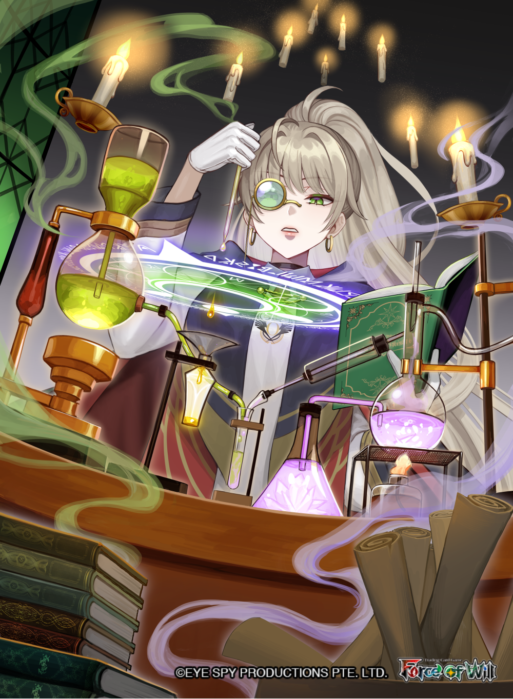 Distillation Glyph of Apotheosic Nectar / Force of Will  - Journey to Ravidra
