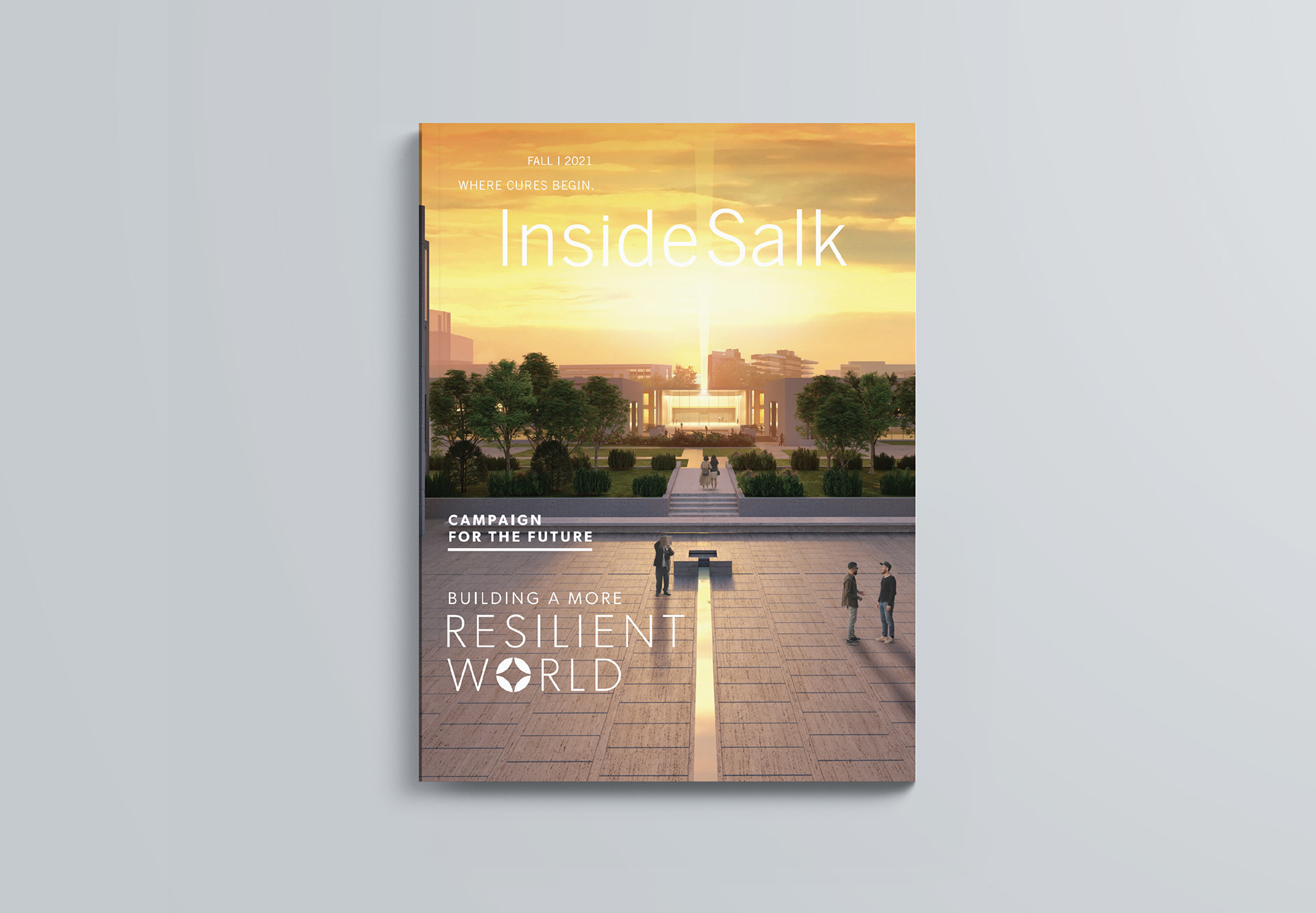 MNW Creative Design - Inside Salk Institute Fall Issue