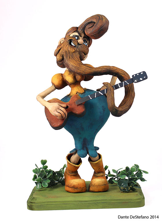 Maquette of Barbara the Bearded Lady