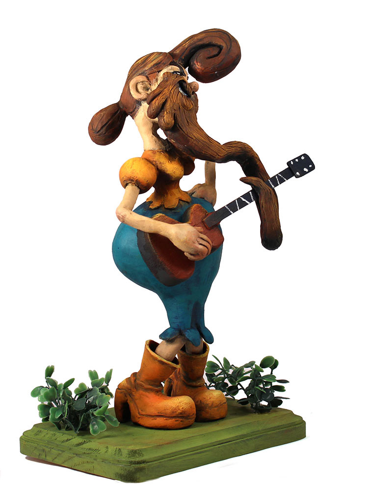 Maquette of Barbara the Bearded Lady