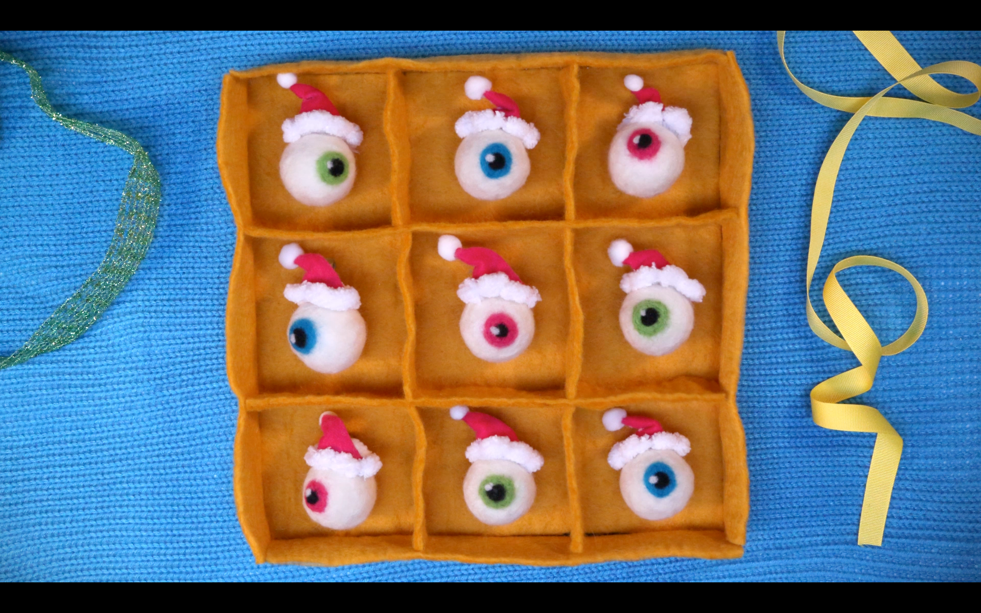 NickToons Holiday Stunt: Prop fabricaiton, needle felting