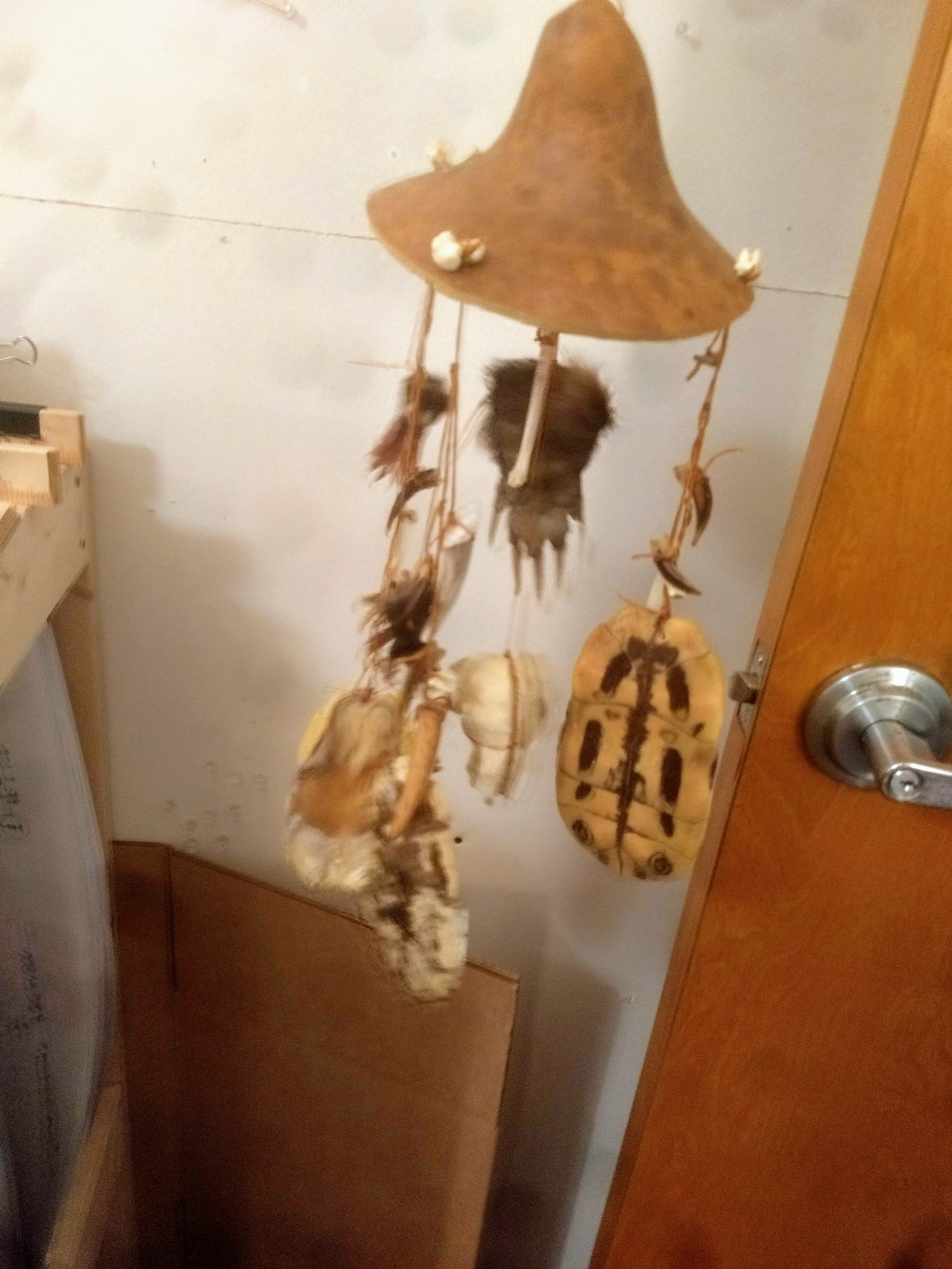 Witchy bone windchime