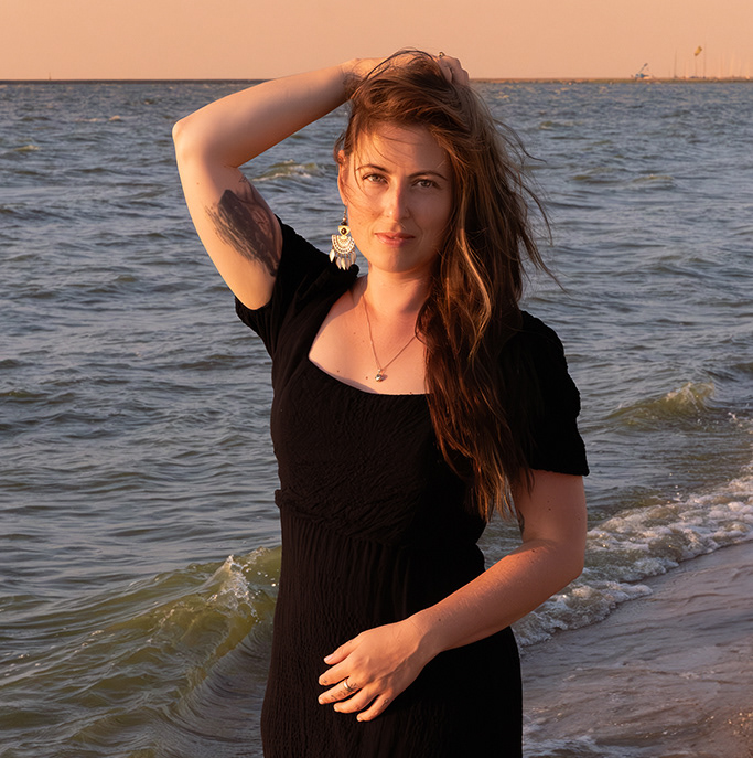 Shooting zur goldenen Stunde