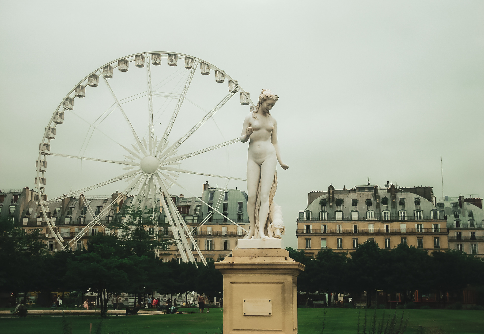 Jardin des Tuileries, Paris - França