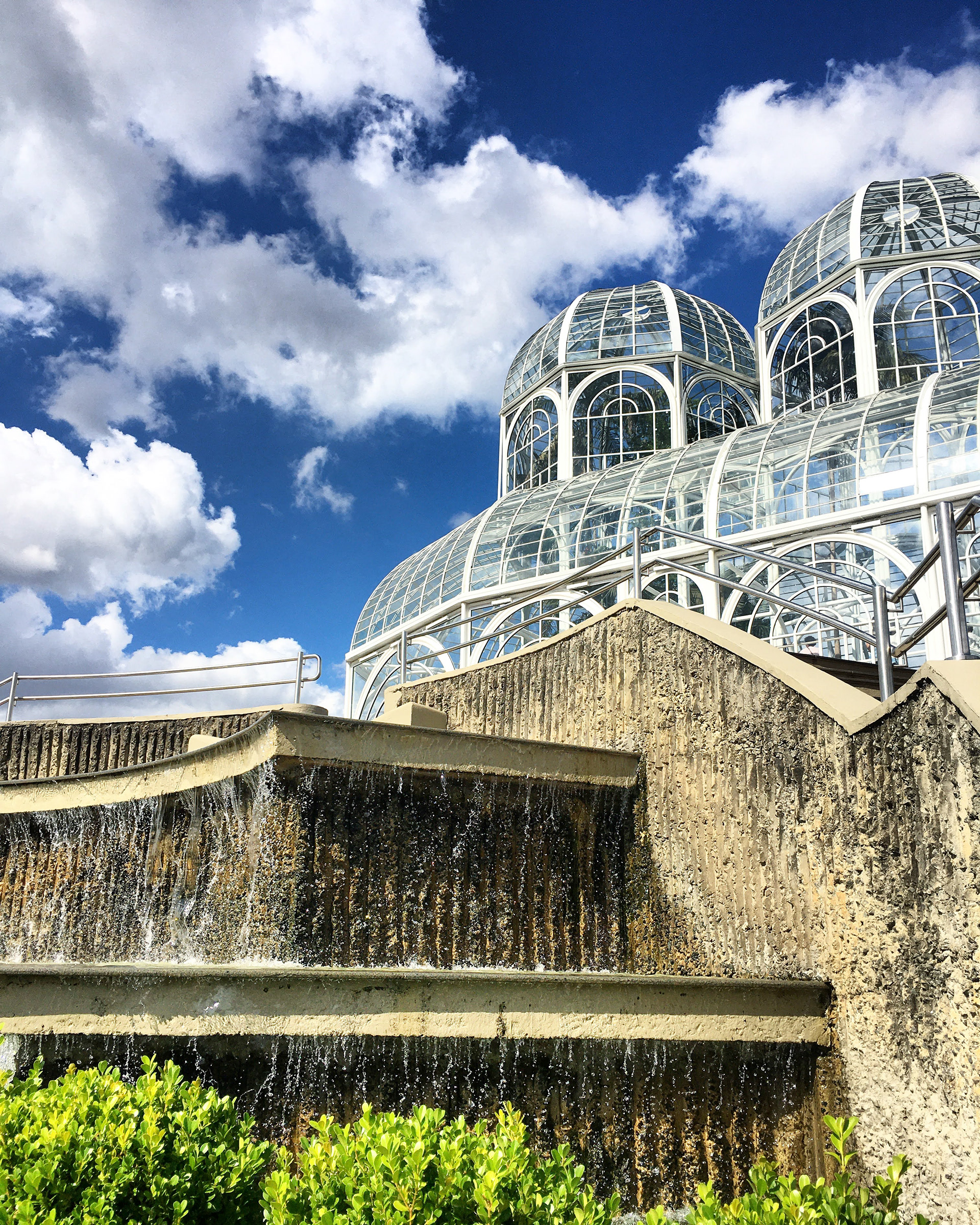 Perspectiva da estufa - Jardim Botânico - Curitiba, PR - 2020