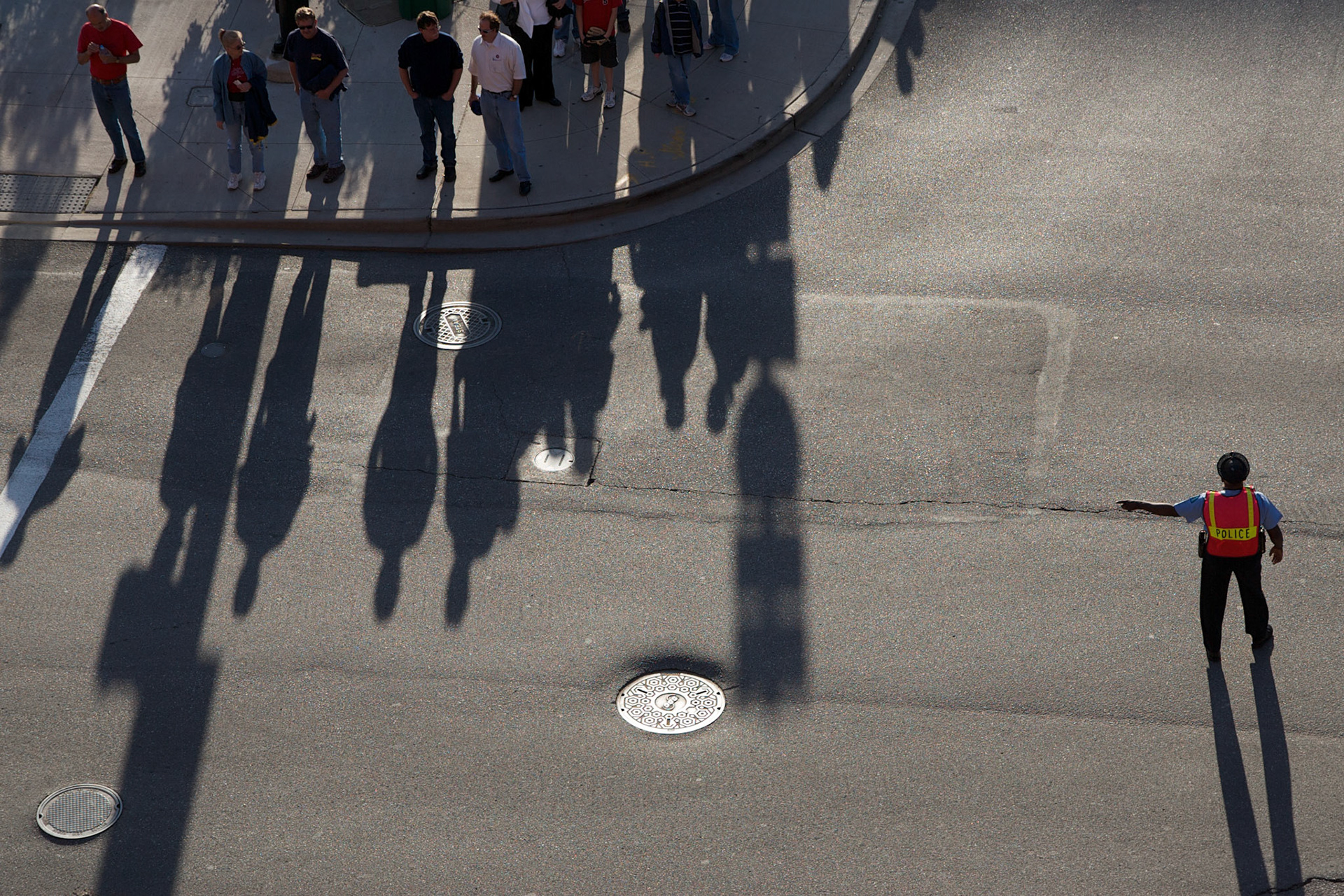 Photo shot for the 2008 St. Louis Cardinals yearbook feature "A Day In the Life of Busch Stadium".