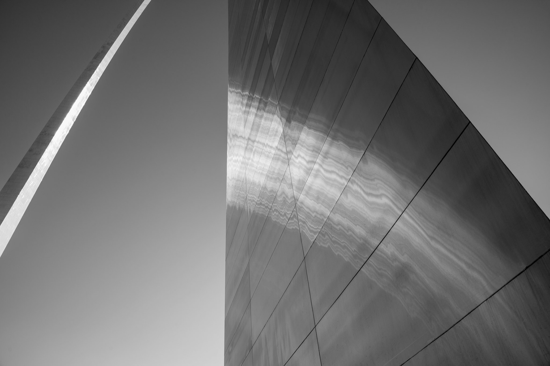 Gateway Arch on the morning of April 25, 2014.
