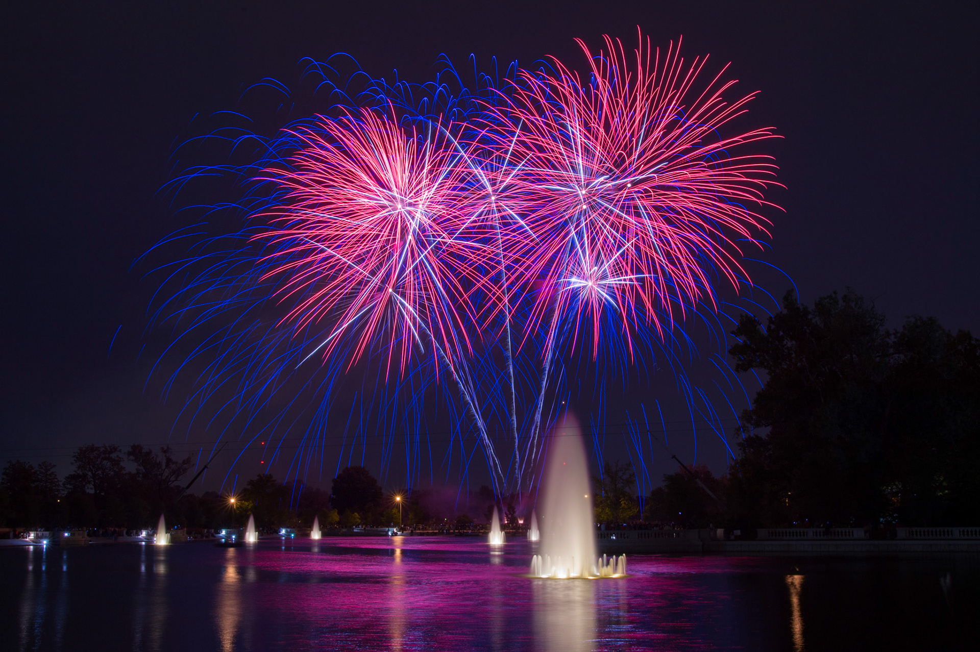Fair St. Louis in Forest Park on July 5, 2014.