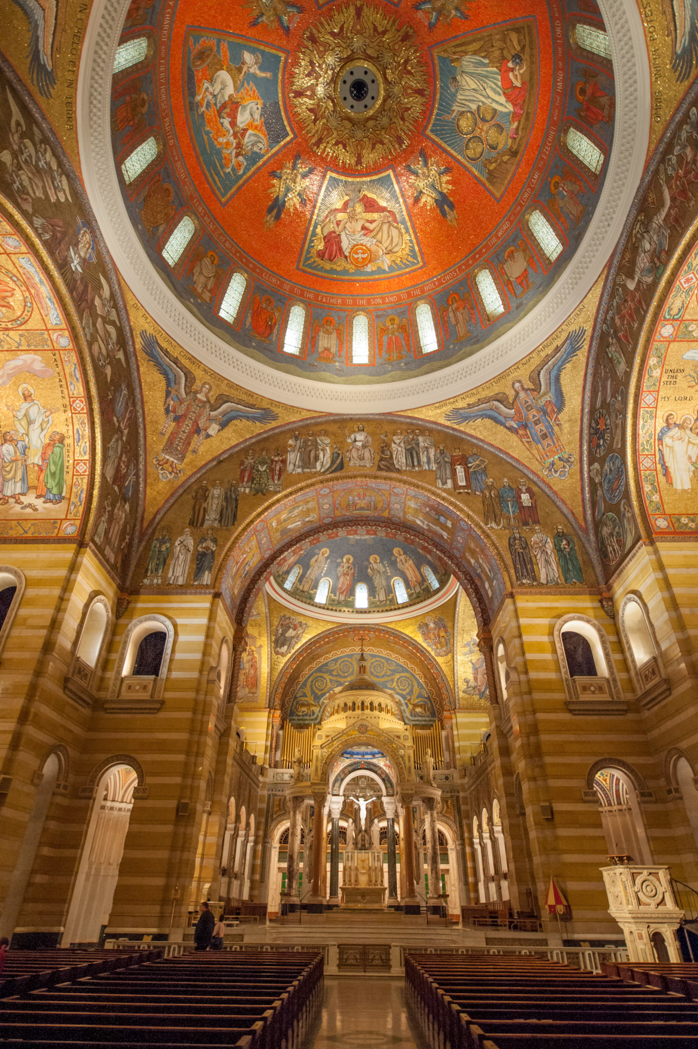 Tour of Cathedral Basillica of Saint Louis on October 24, 2014.