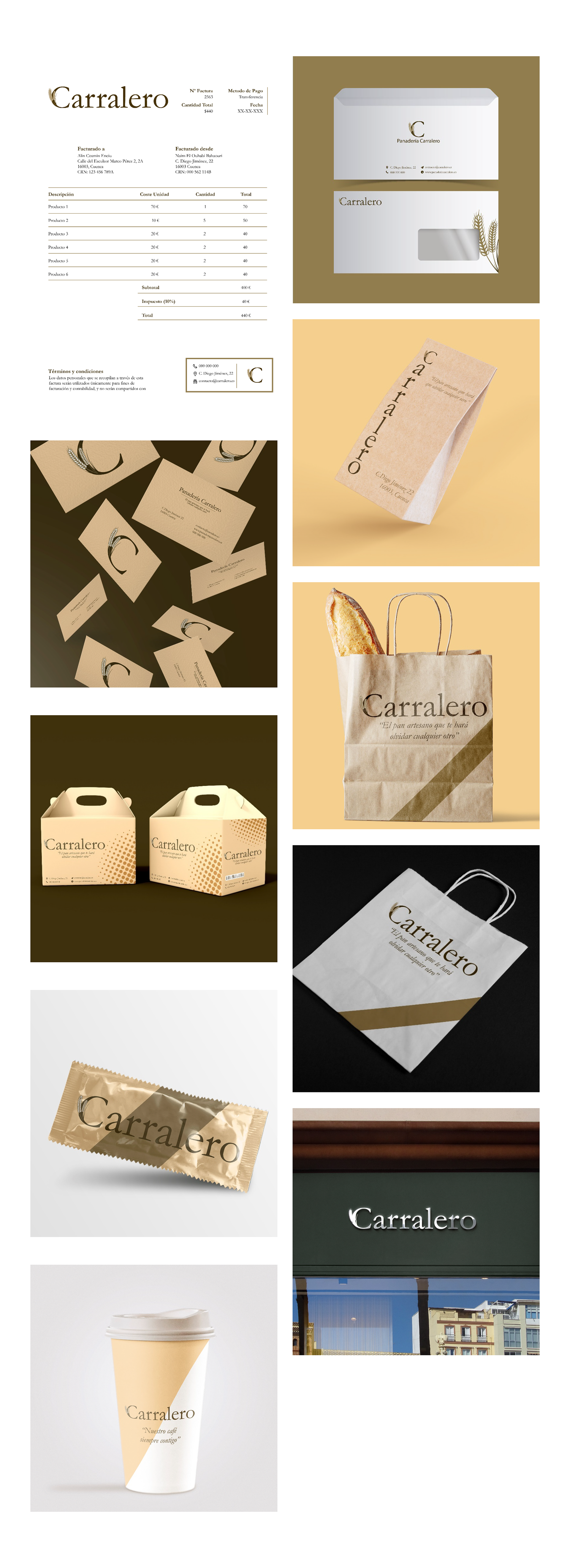 14. Imágenes del packaging y los materiales de marketing