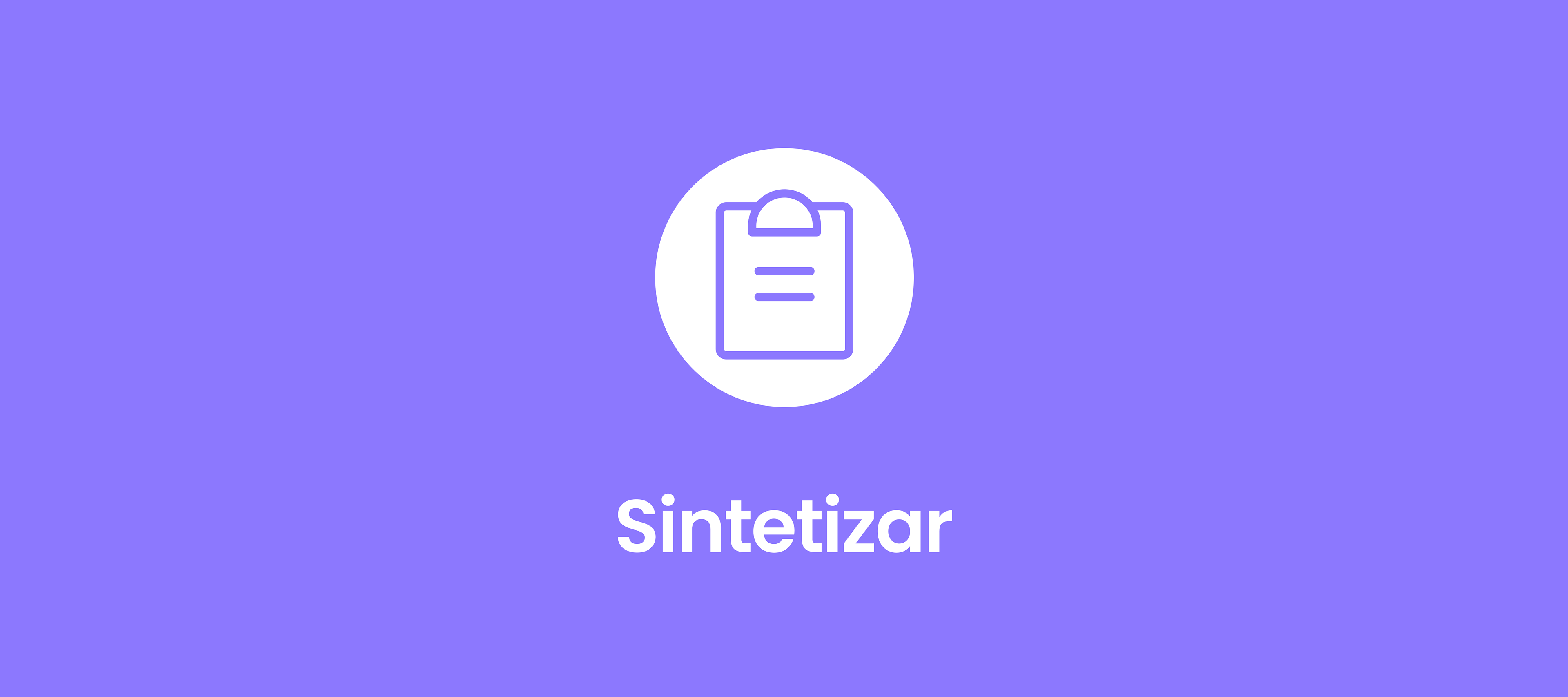 16. Sintetizar