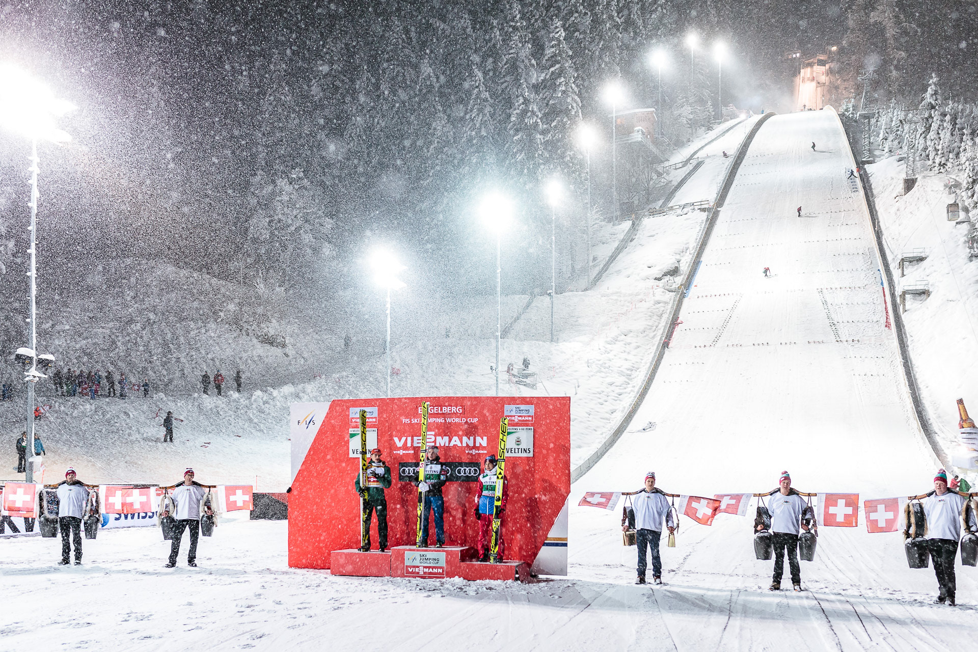 Podium in Engelberg