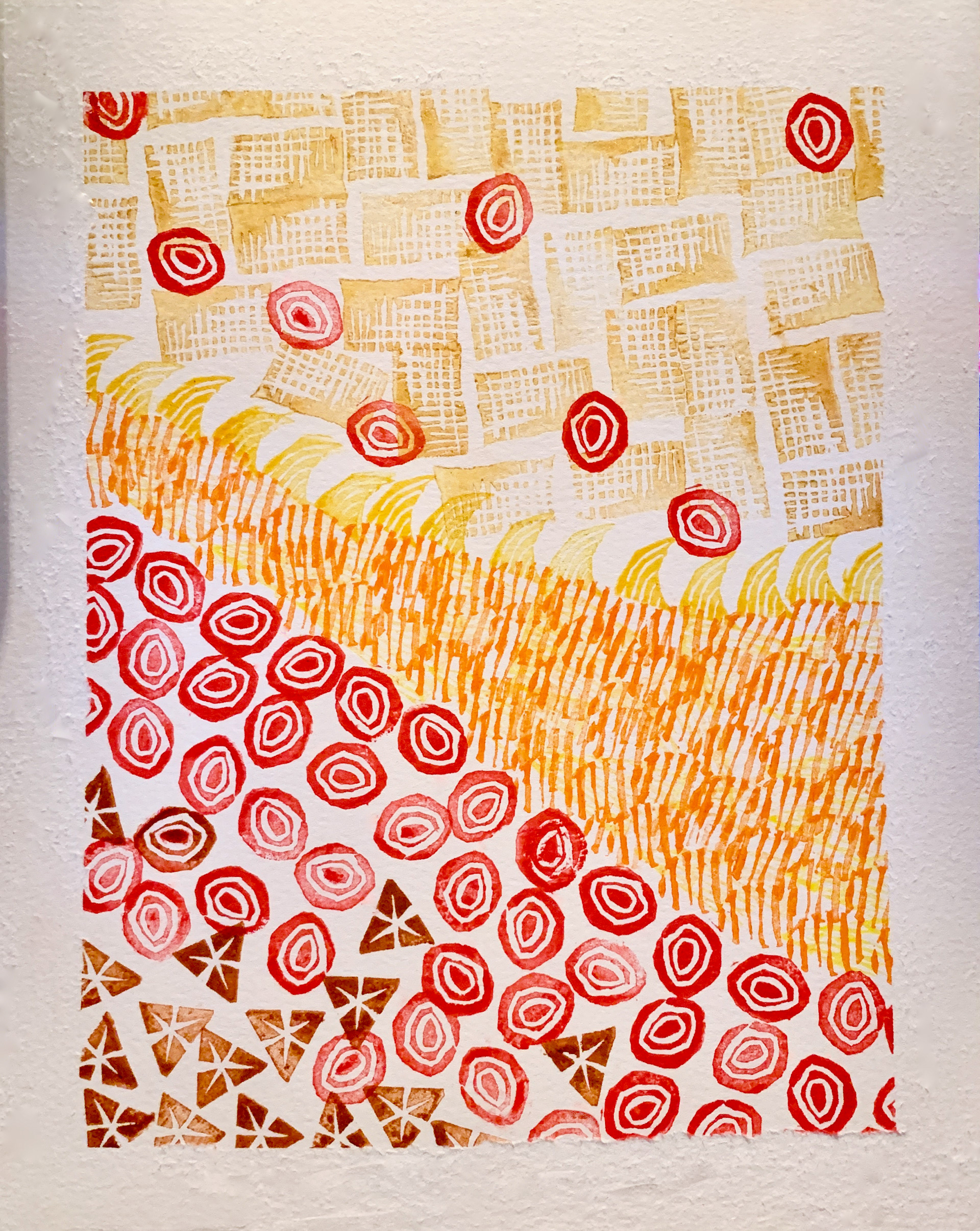 Carved stamp art 2022