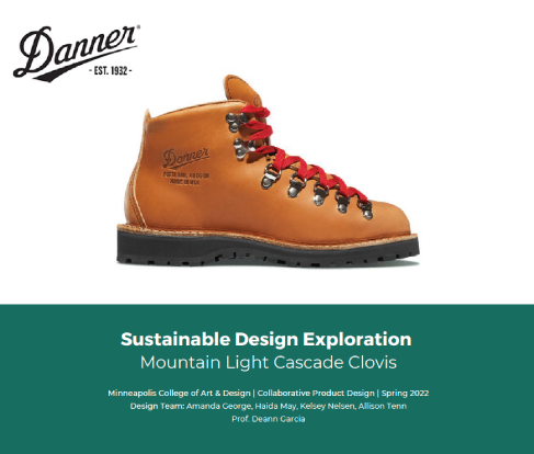 Sustainable Product Design Proposal - Danner