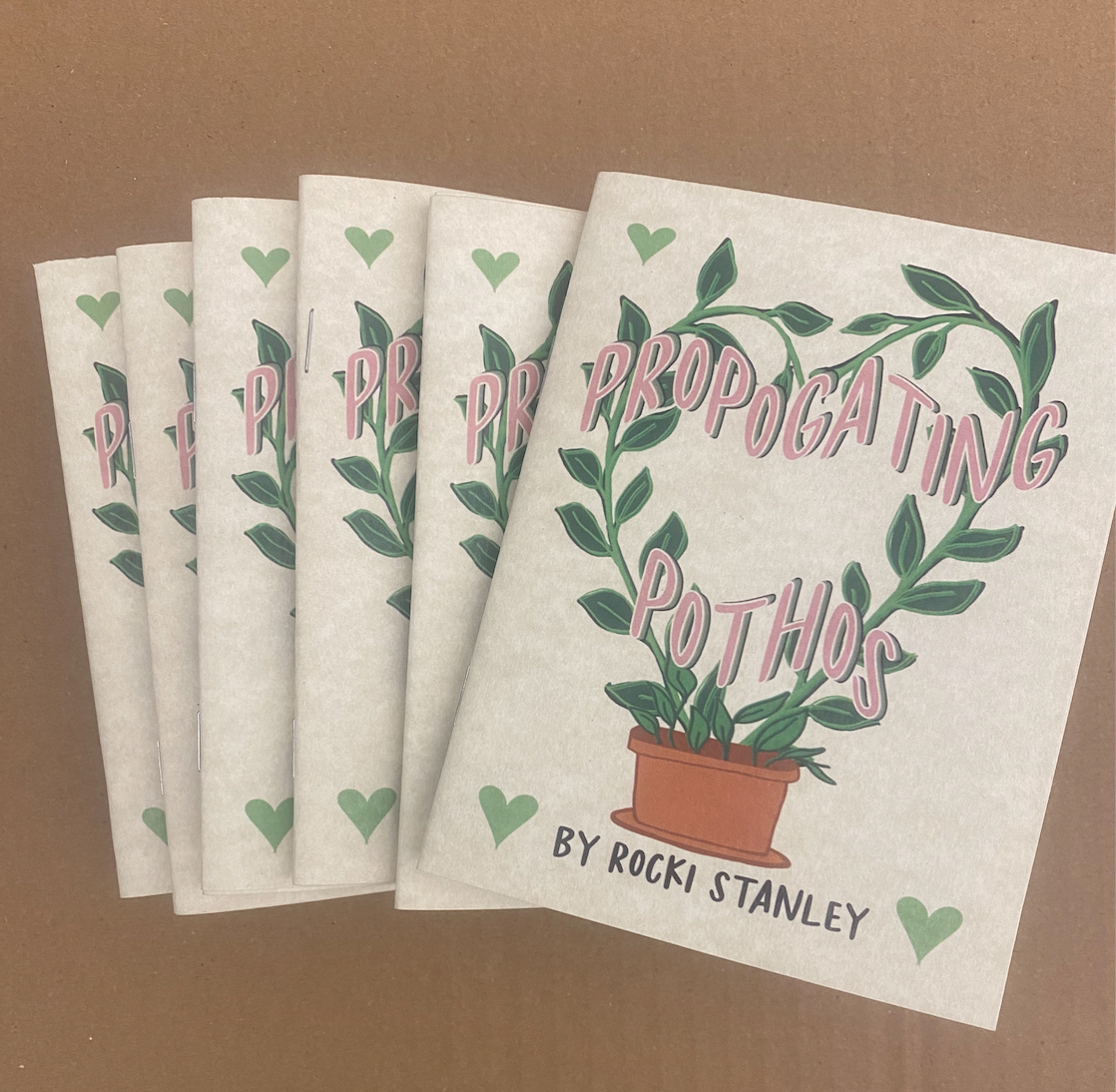printed final zine