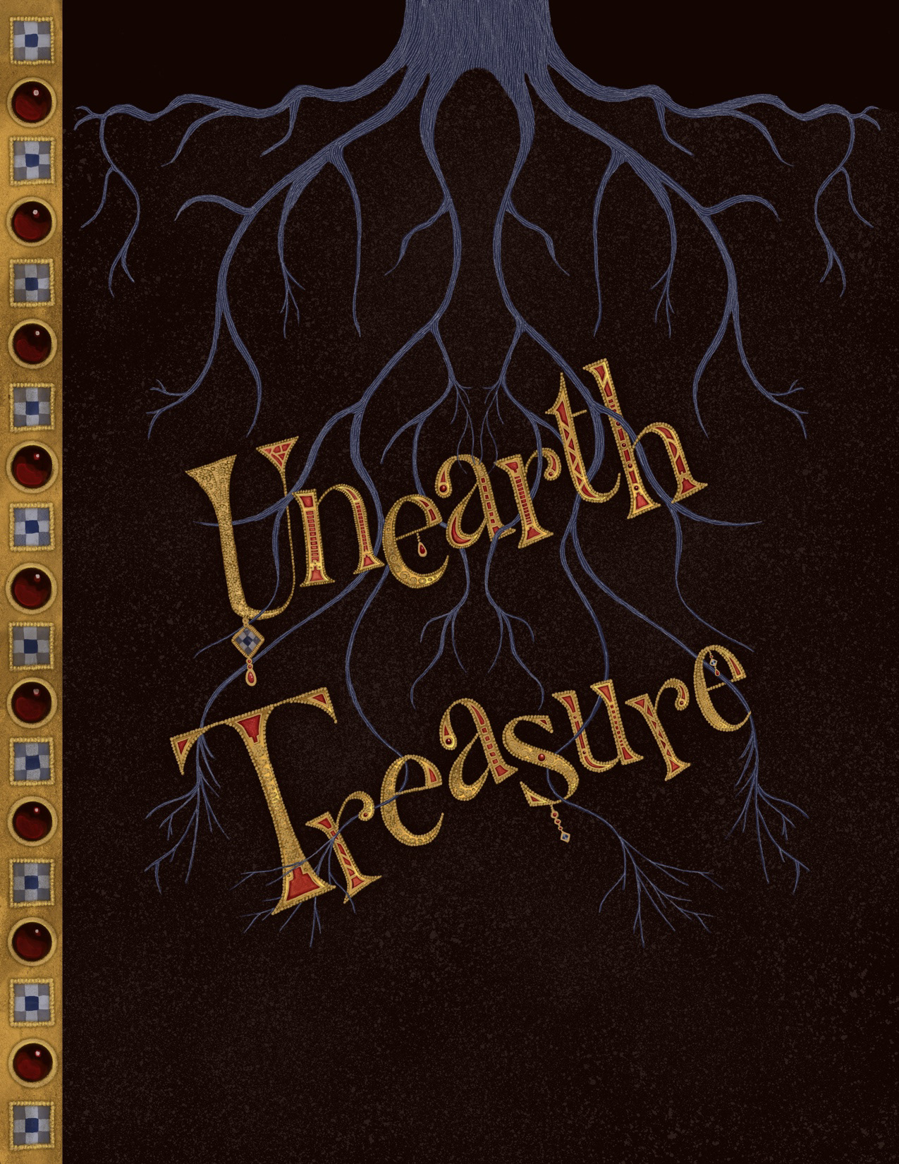 Journal cover to encourage the unearthing of your inner treasures 