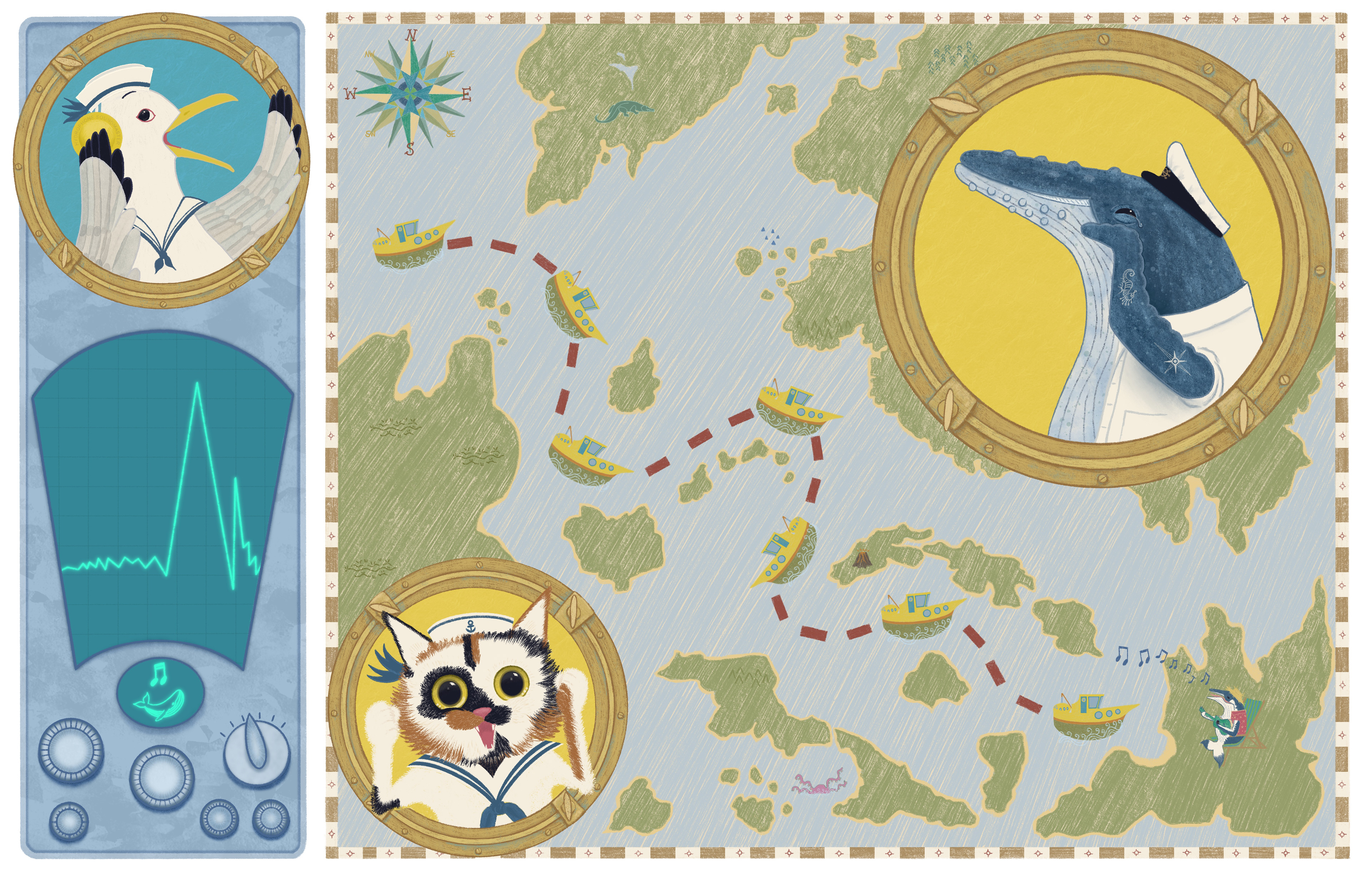 A signal! Could it really be?! Written and illustrated by Amber Ravenscroft 