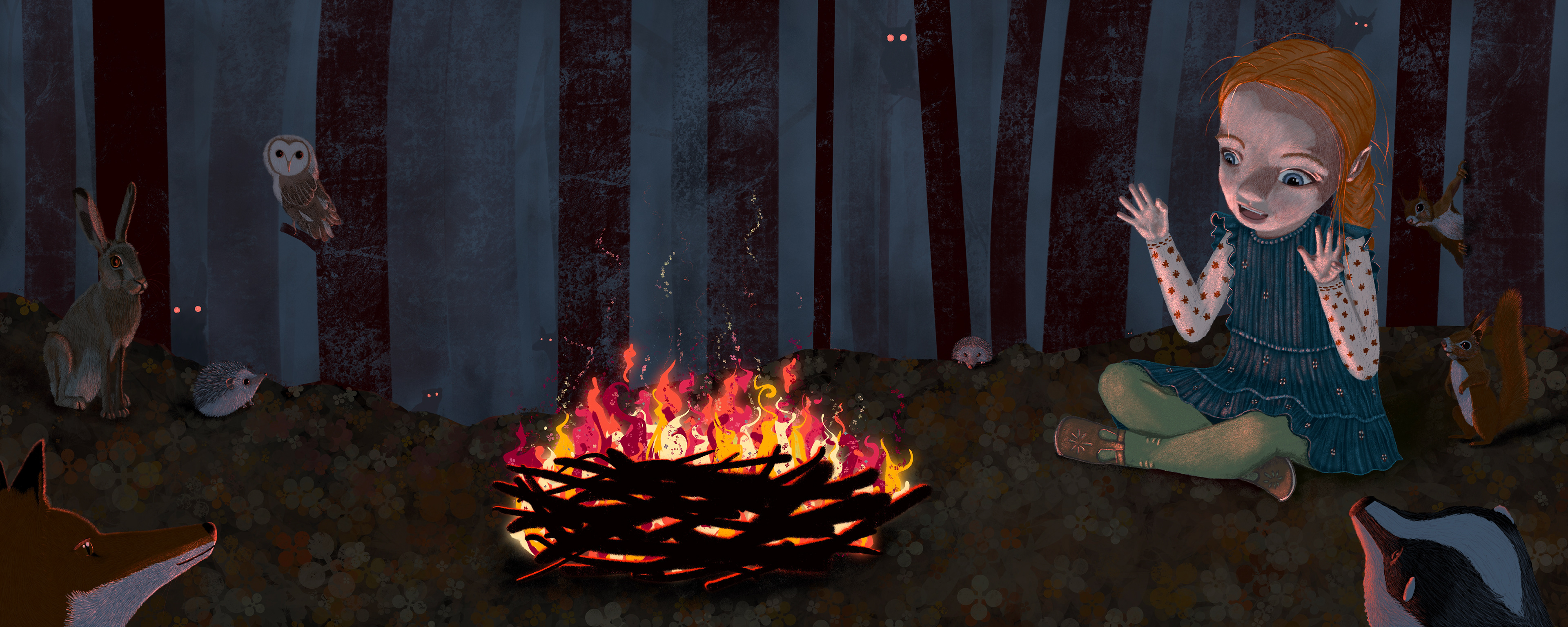 Florence Fox & Forest Friends, story by Ben Whittacker-Cook