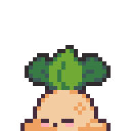 Turnip Boy Sleeping
