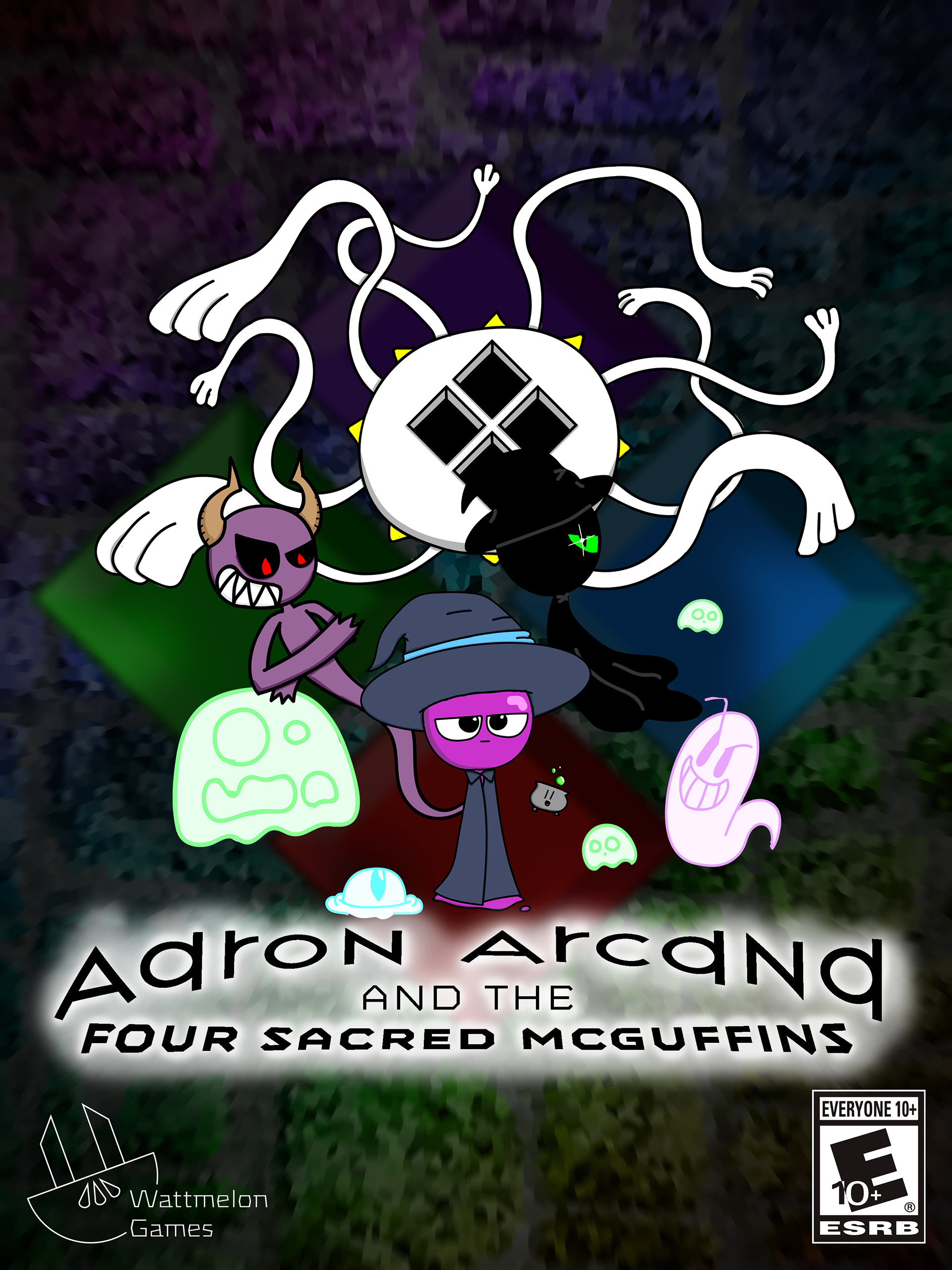Concept Aaron Arcana Game Cover (2018)