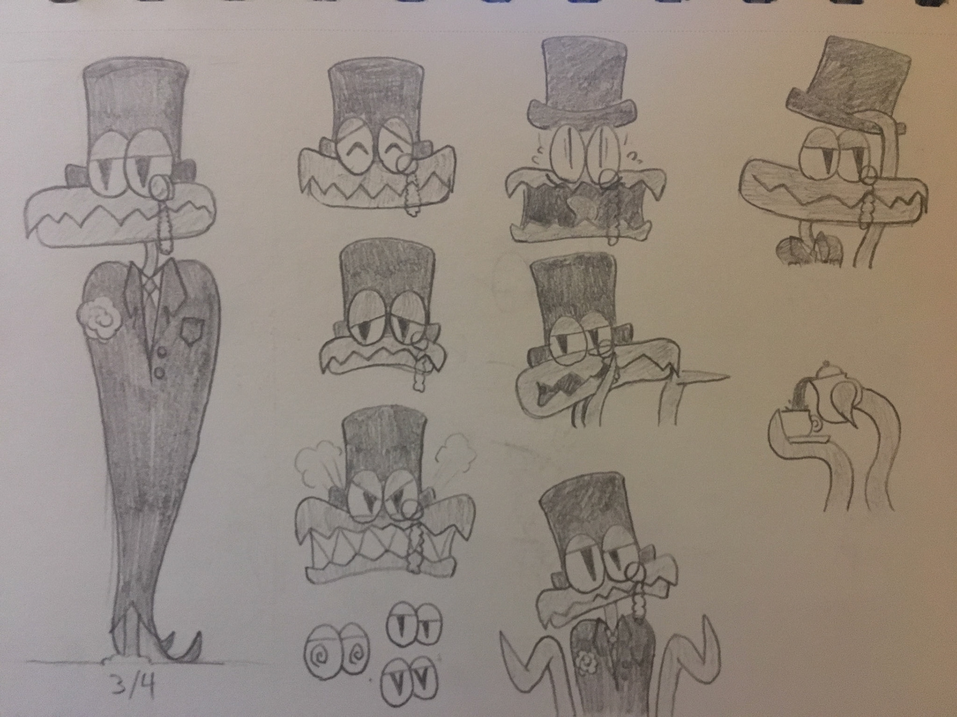 Dion A. A. Character Design (2019)