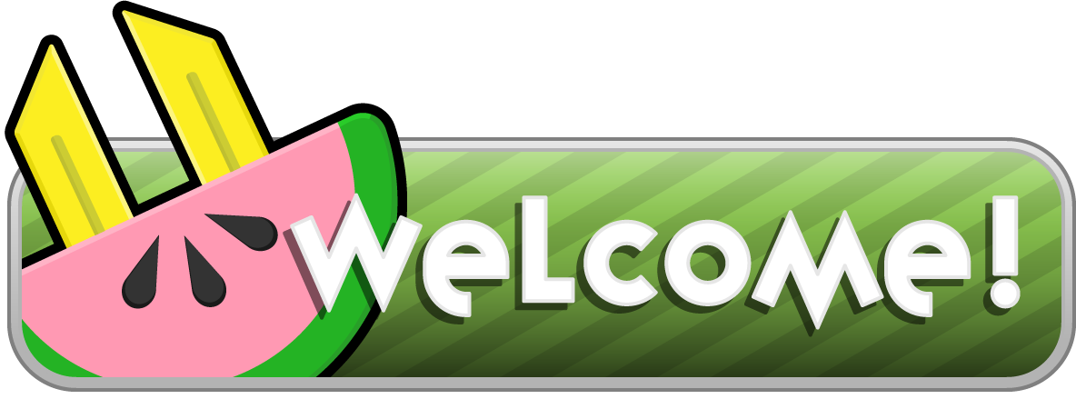 "Welcome!" Twitch info header
