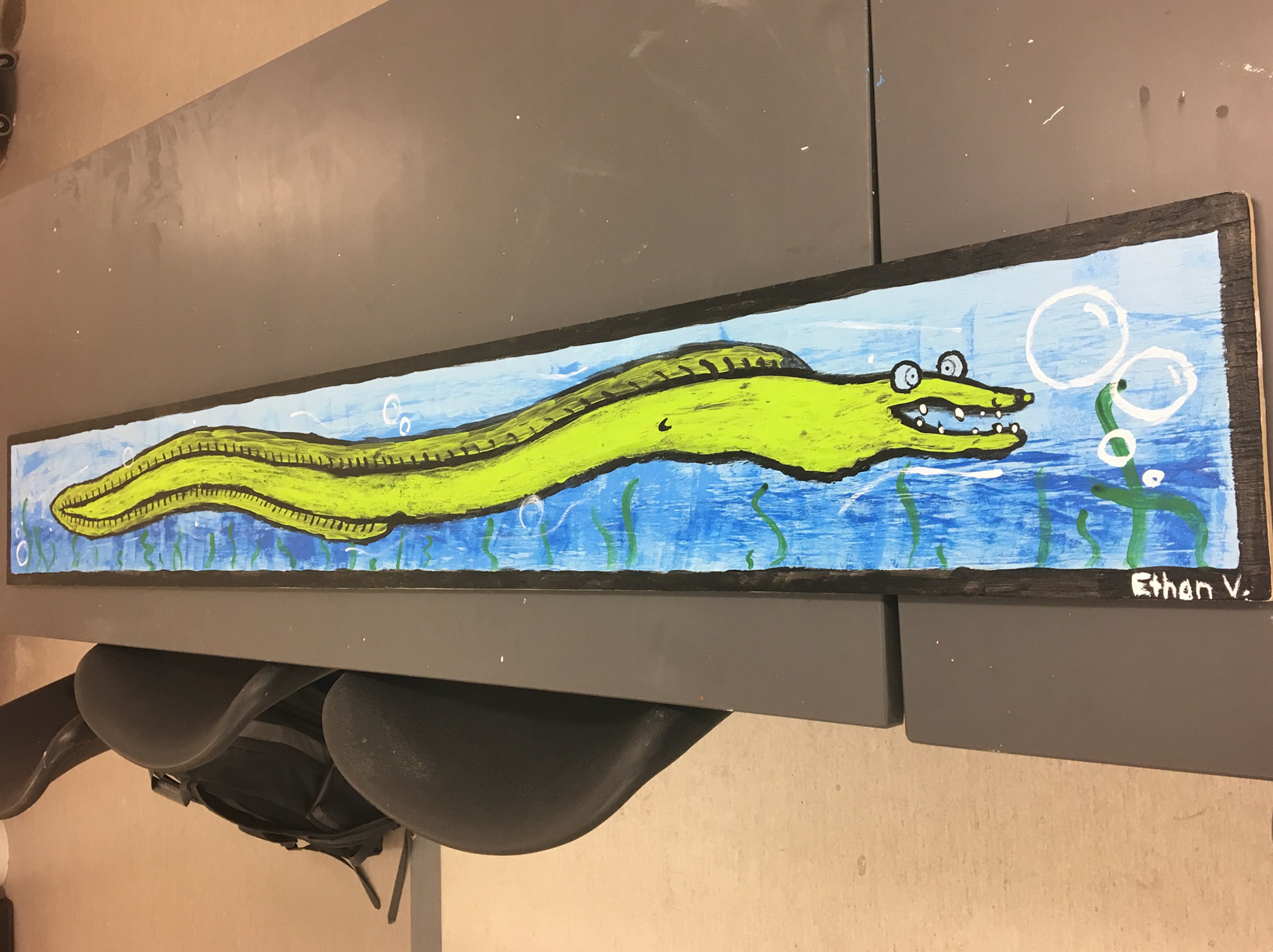 Moray Eel Painting (2018)