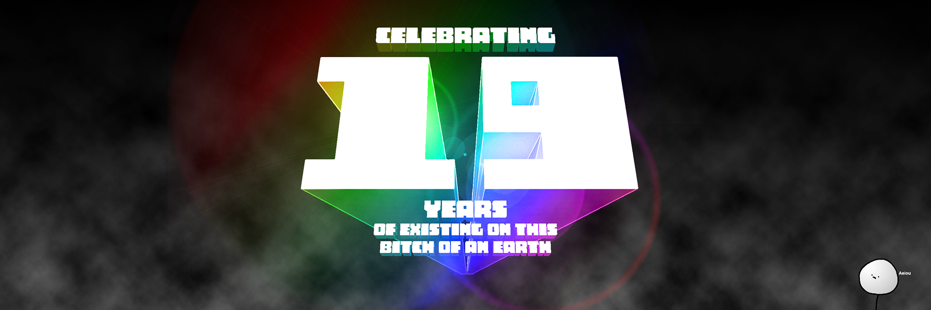 19th Birthday Banner (2019)