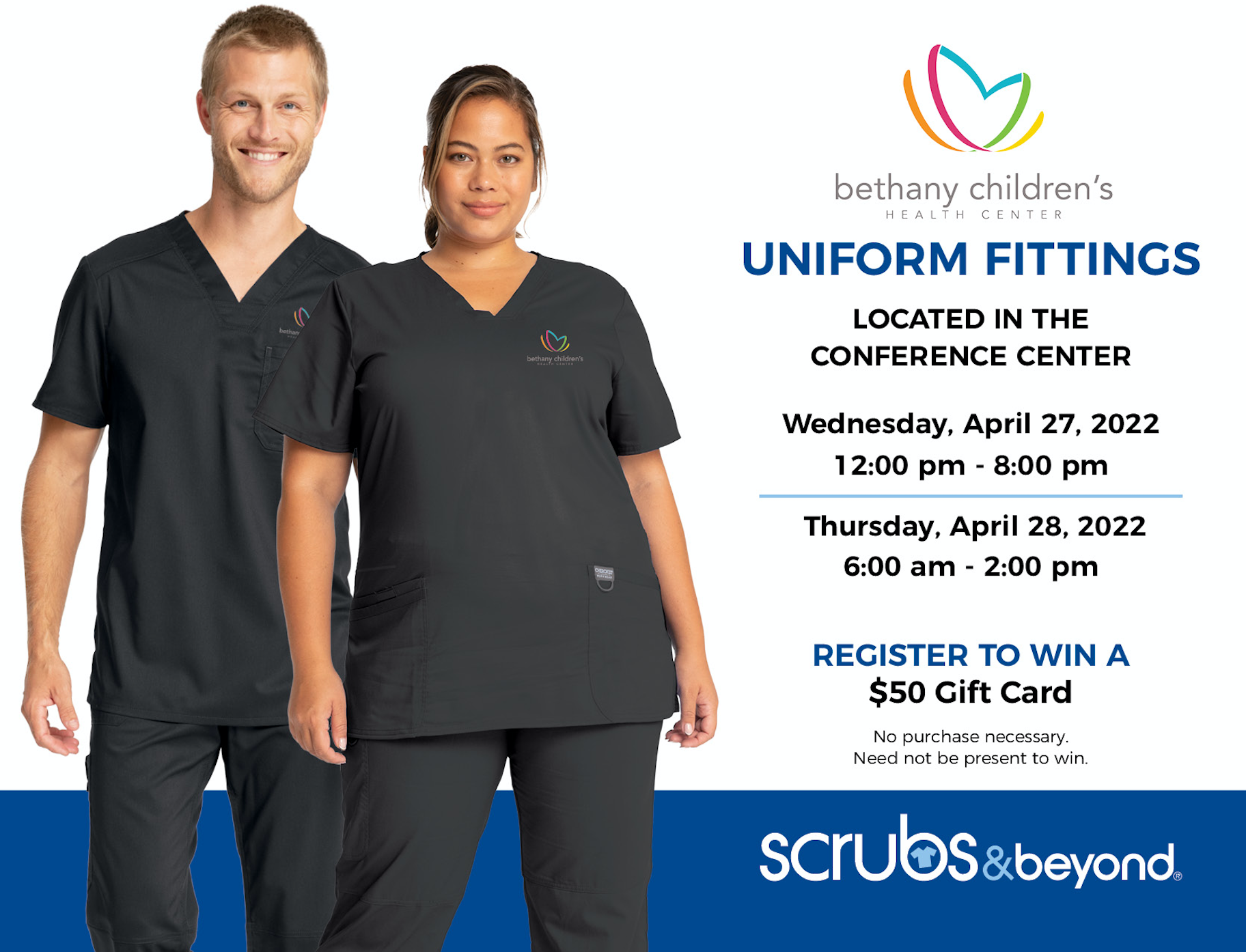 Outside Sale Uniform Fitting E-flyer