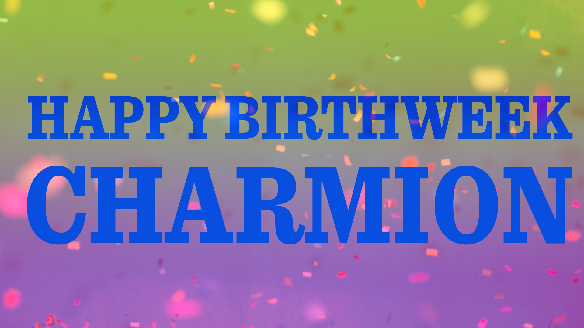 Happy Birth-week  (2020)