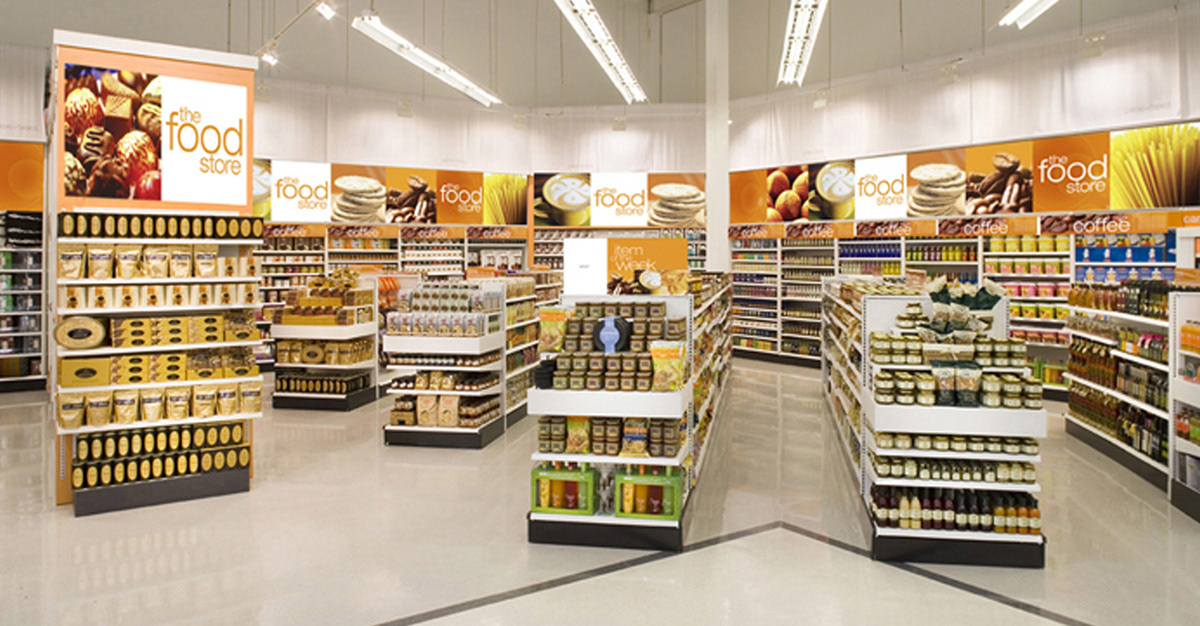 Linens-N-Things Food Store Mockup