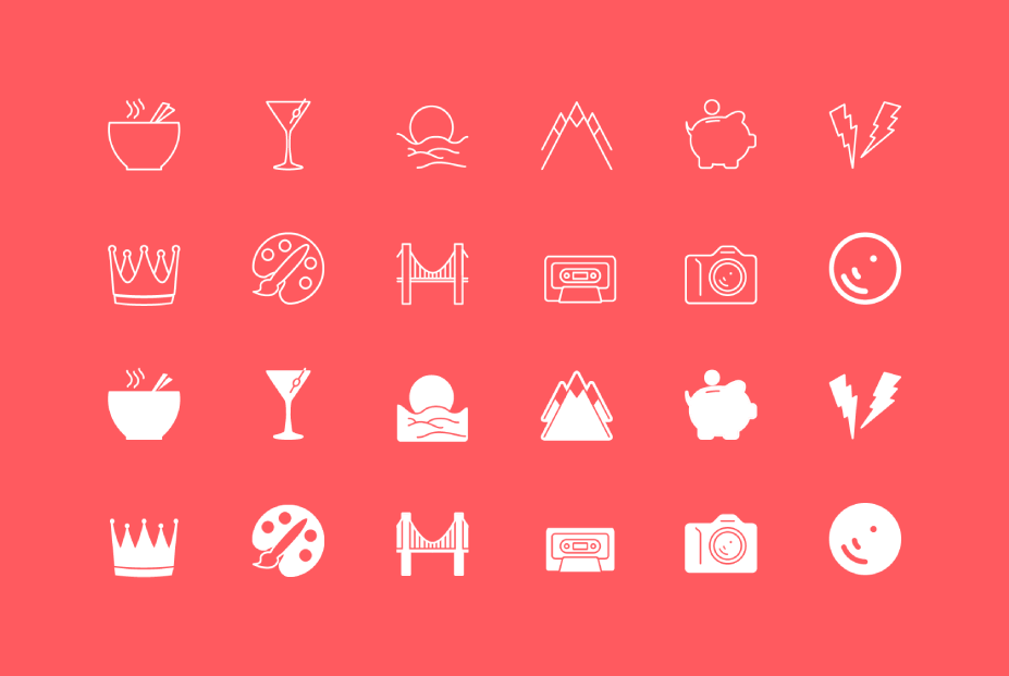 Icons created by me.