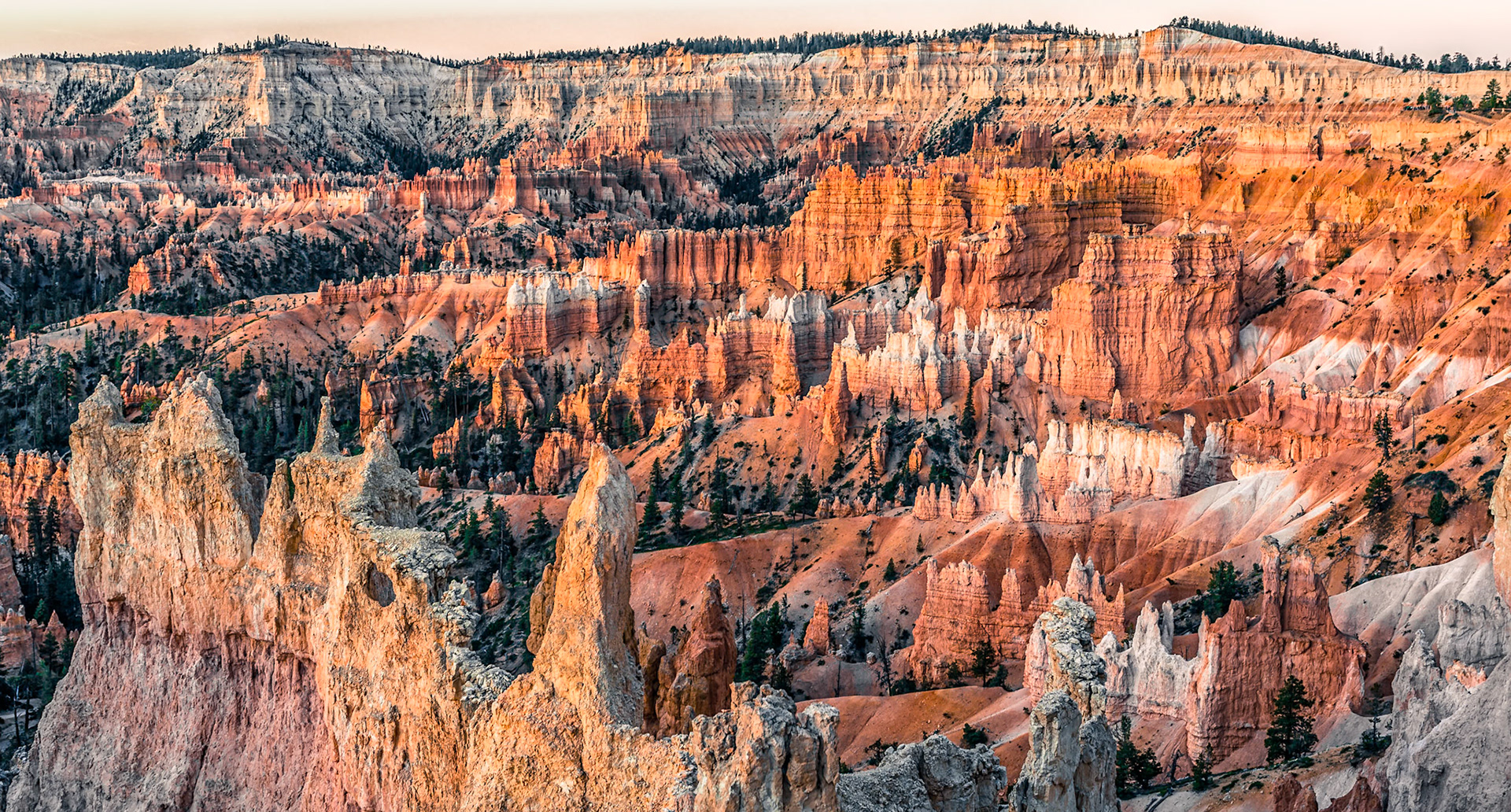 Bryce Canyon, Sunrise Point, Hoodoos, sunrise
