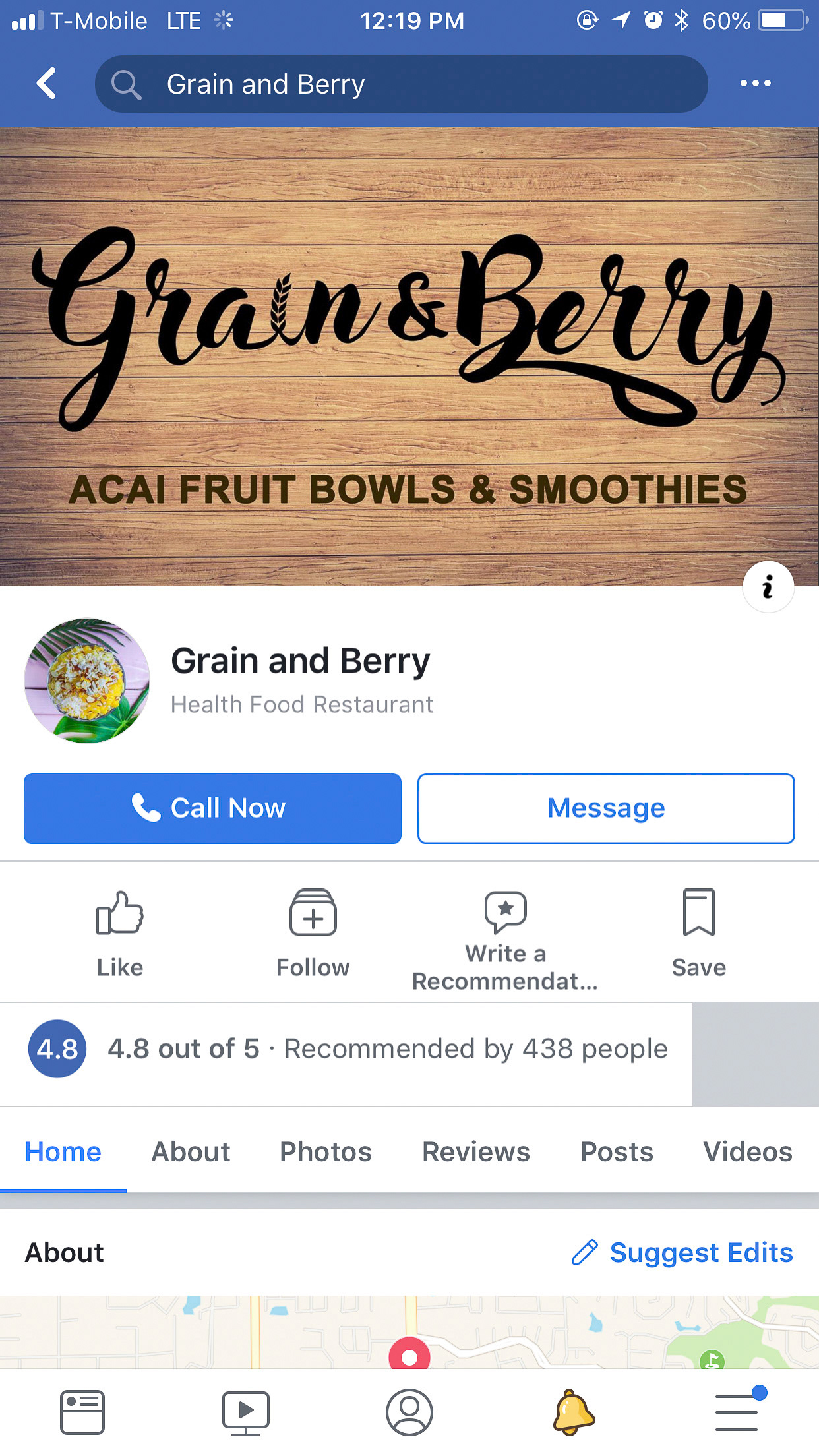 Facebook: Banner / Profile Before