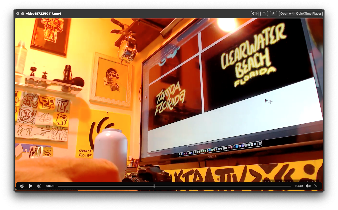 Greetings Desktop Views from Tampa, Florida - Clearwater Beach, Florida