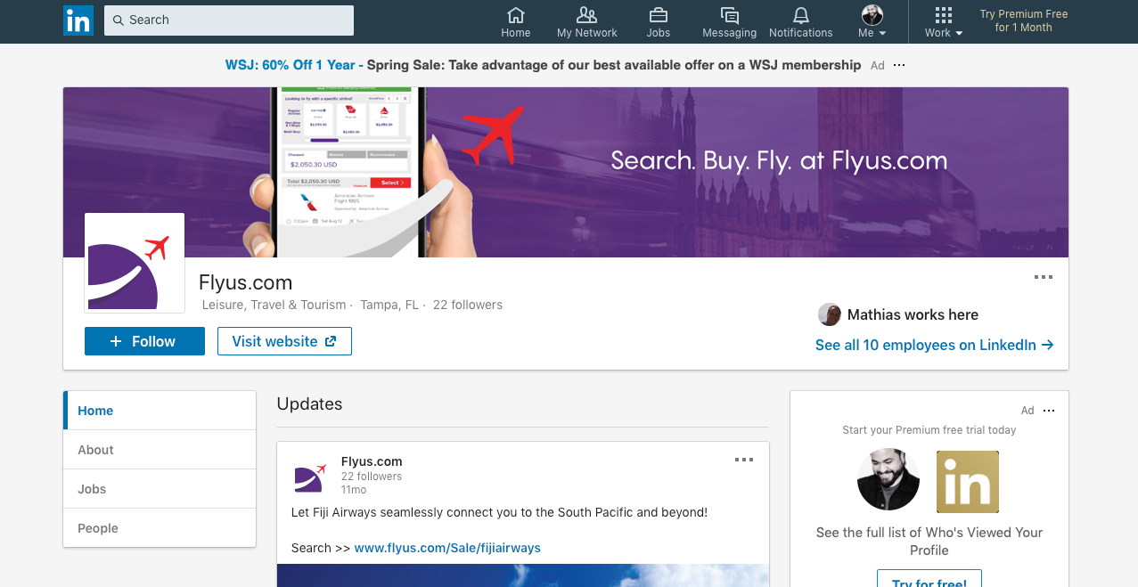 Social Media: LinkedIn / Banner Design