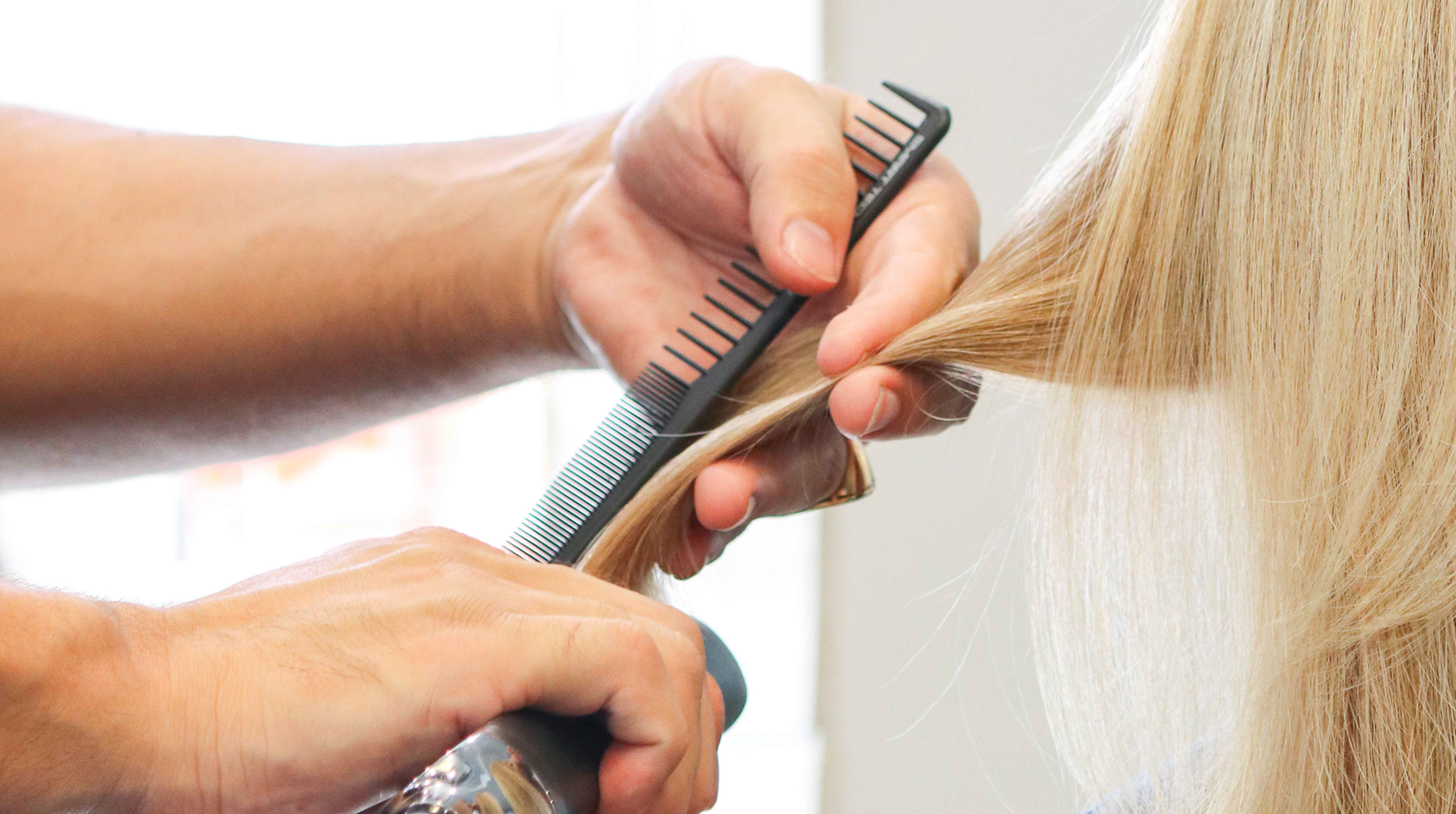 Hair Cutting - Photography by E.S.