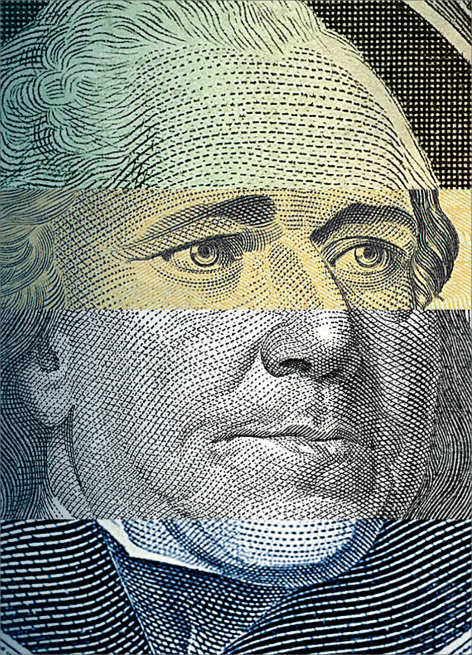 Blake Investment Partners: Jackson, Adams, Washington, Jackson Commission Digital Collage. 
