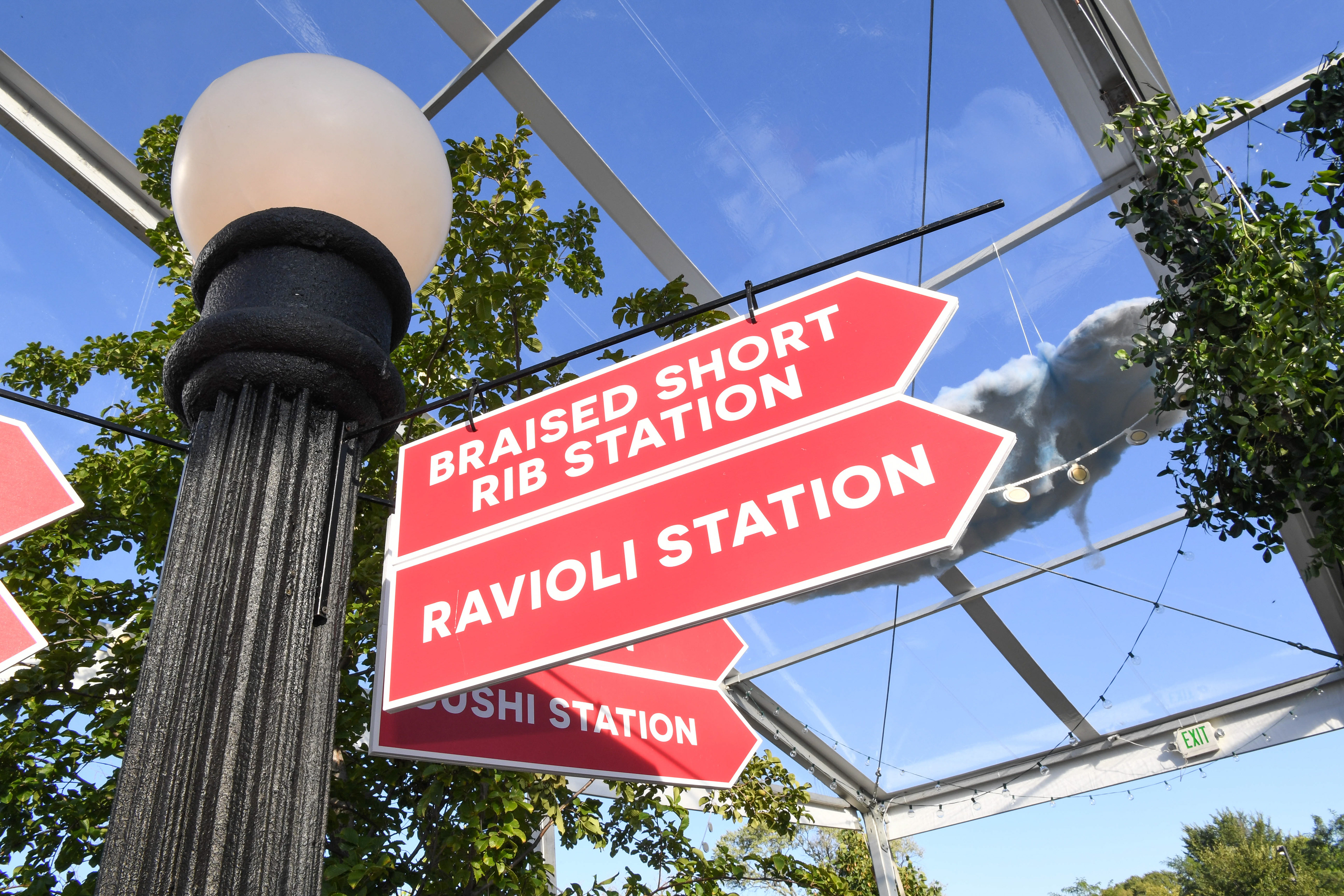 FOOD STATION SIGNAGE
