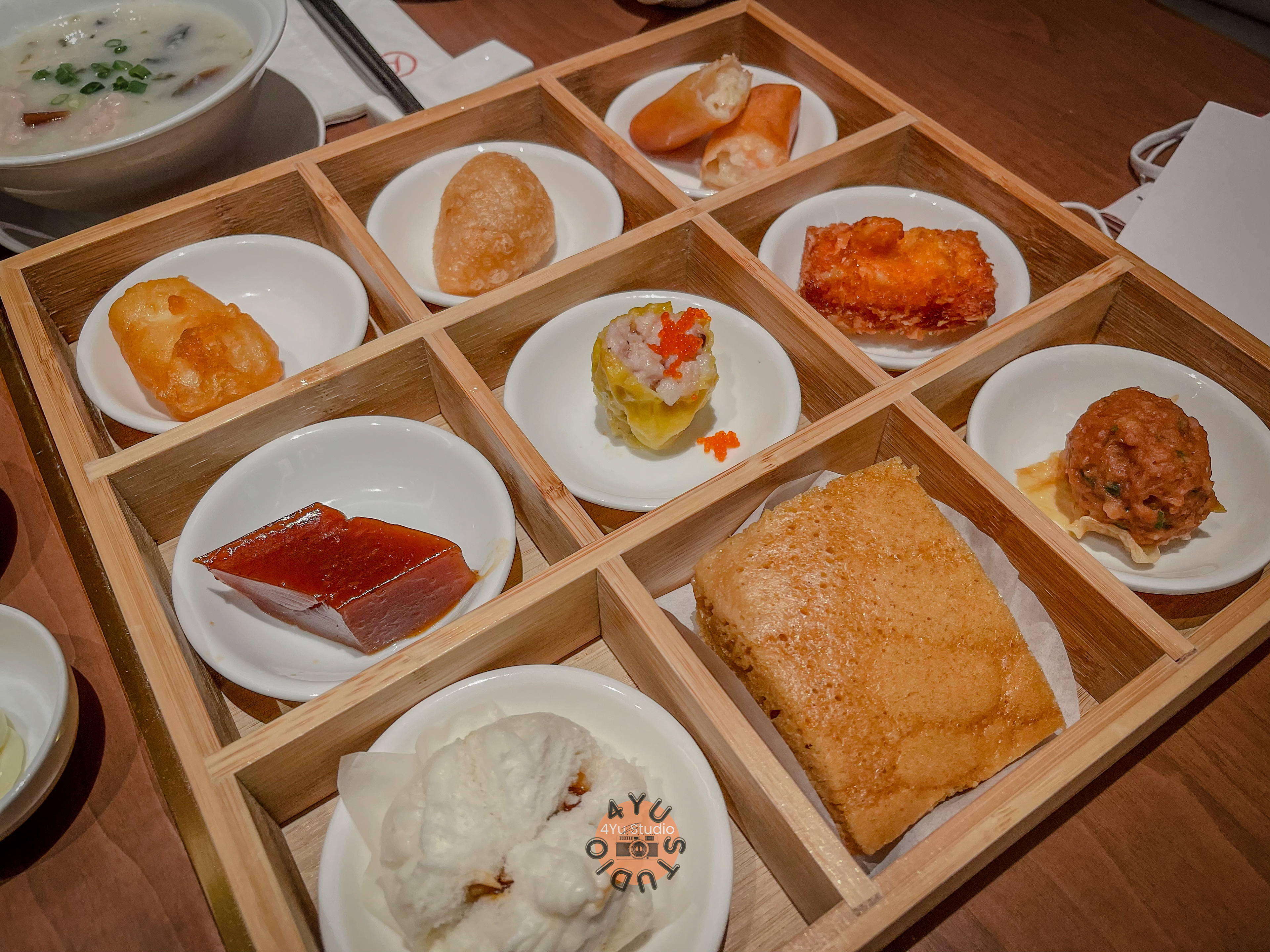 9 Square Box Dim Sum Set