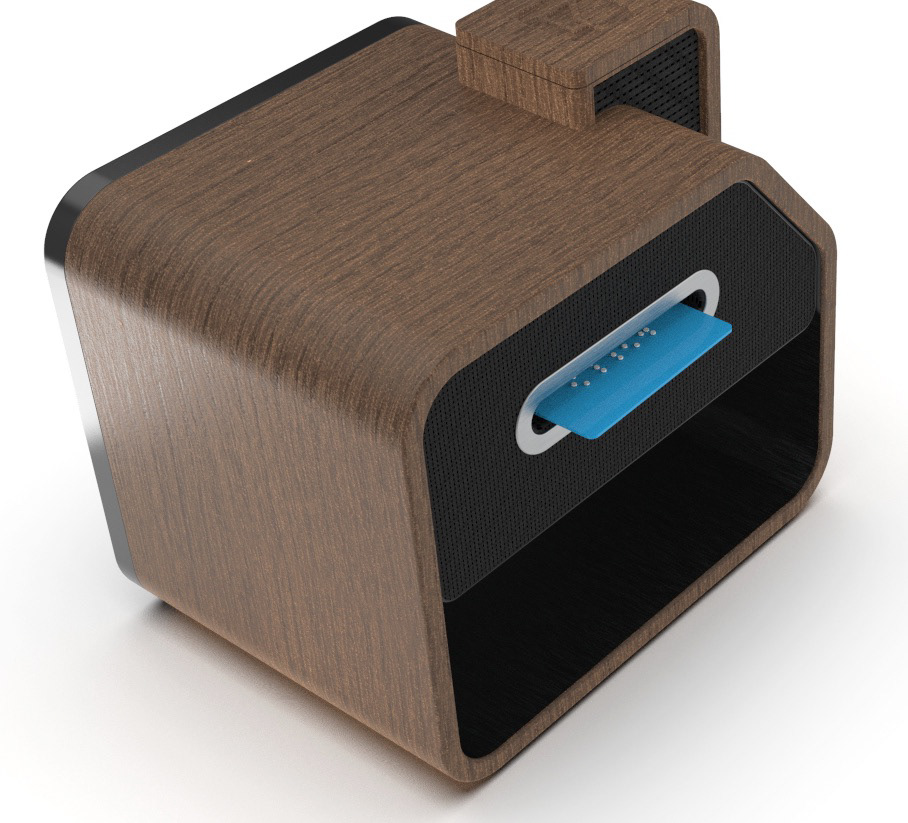 Card dispenses after printing.