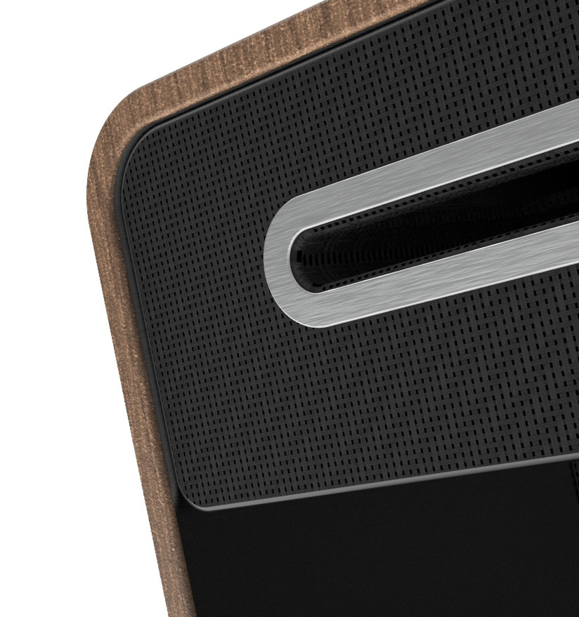 Speaker plays corresponding sounds.