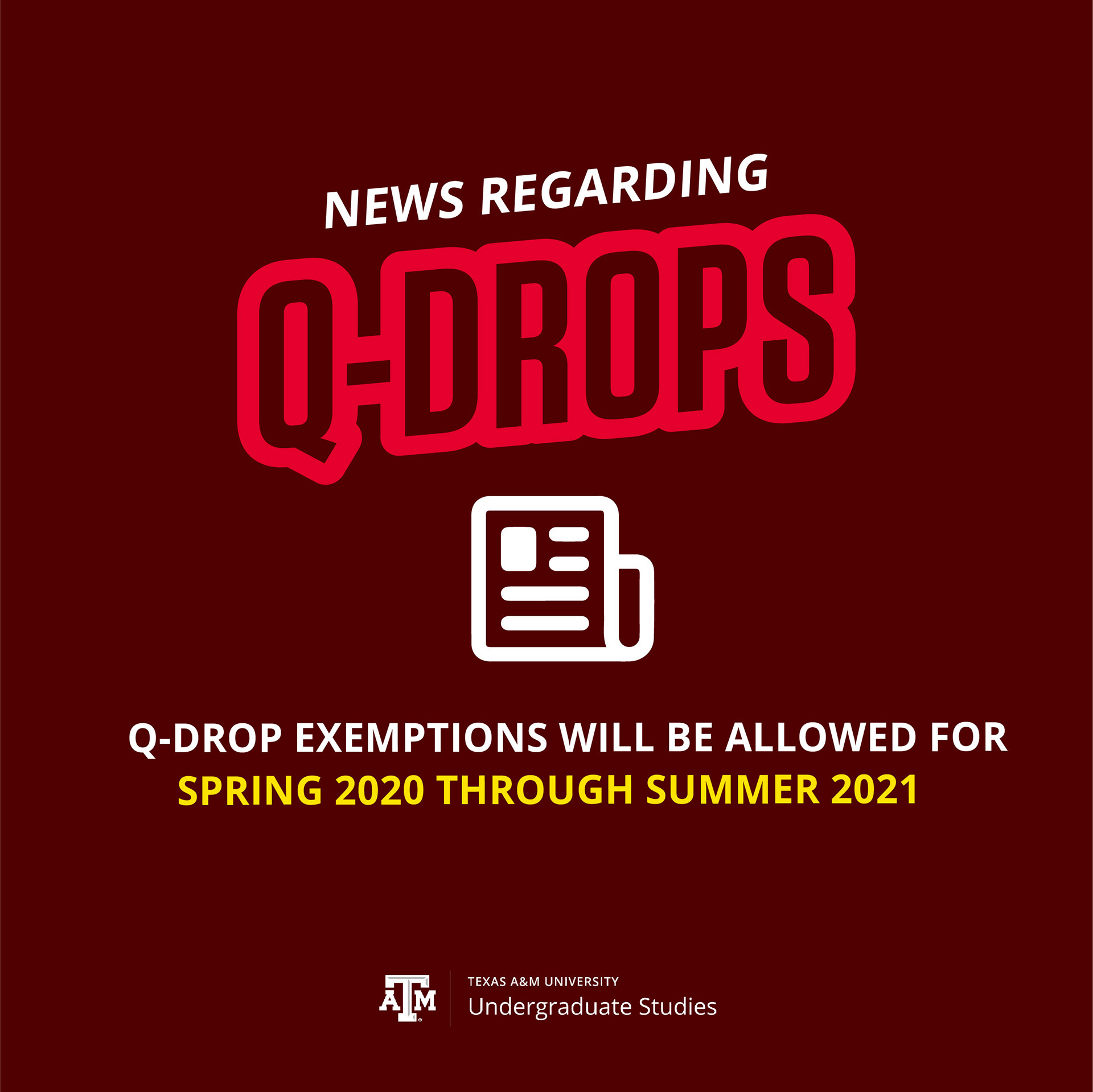 Q-Drops Announcement